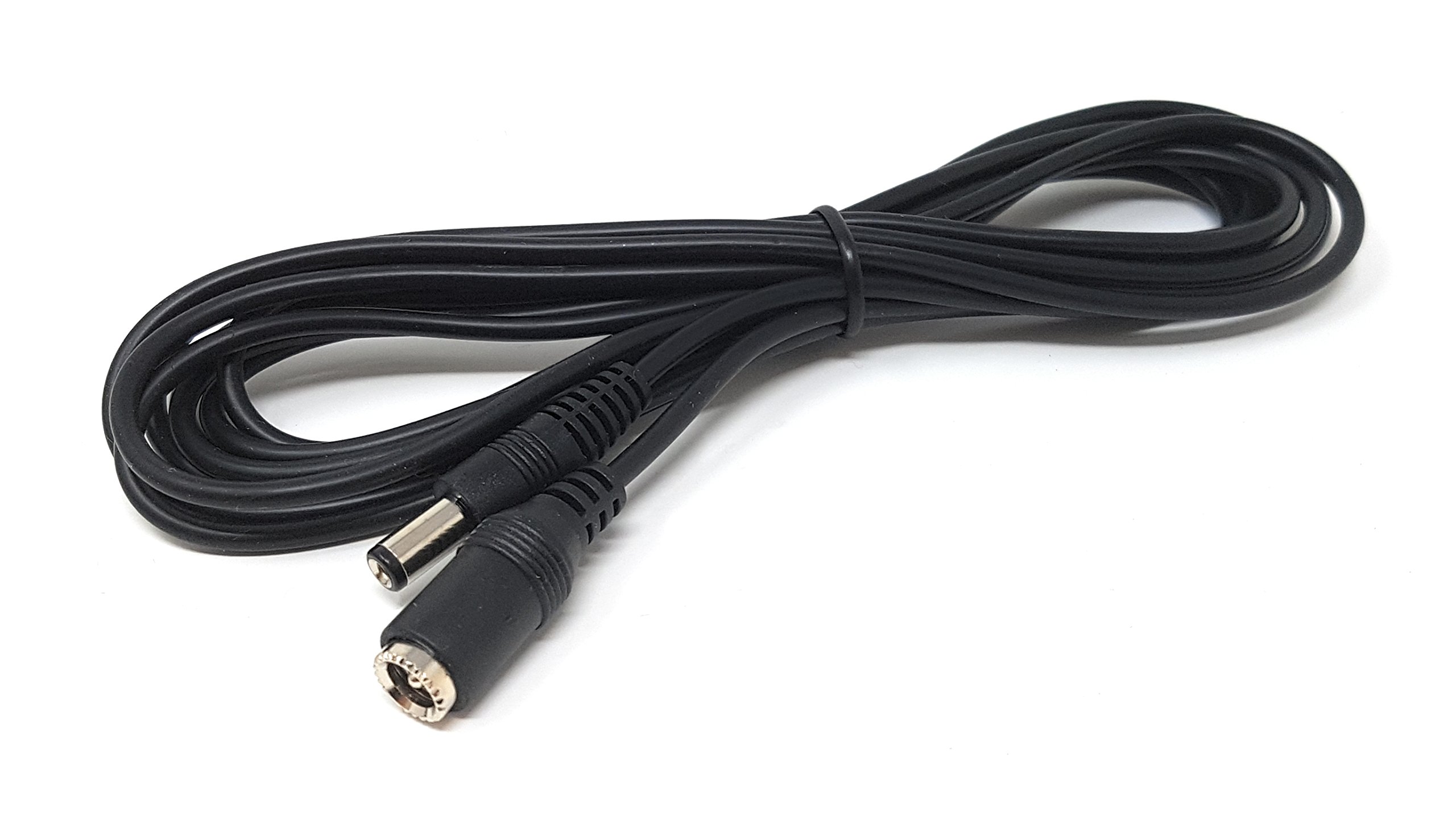 MainCore 3m long 2.1mm x 5.5mm DC Power Extension Cable Lead for With Guitar Effect Pedal, Keyboards, Mixer, Electric Piano, Synthesizer, Sequencers, Computers, Drum Machines, Effects Processors