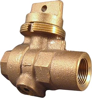 AY McDonald 3/4" 6005 Series Stop and Waste Valve with Threaded Top