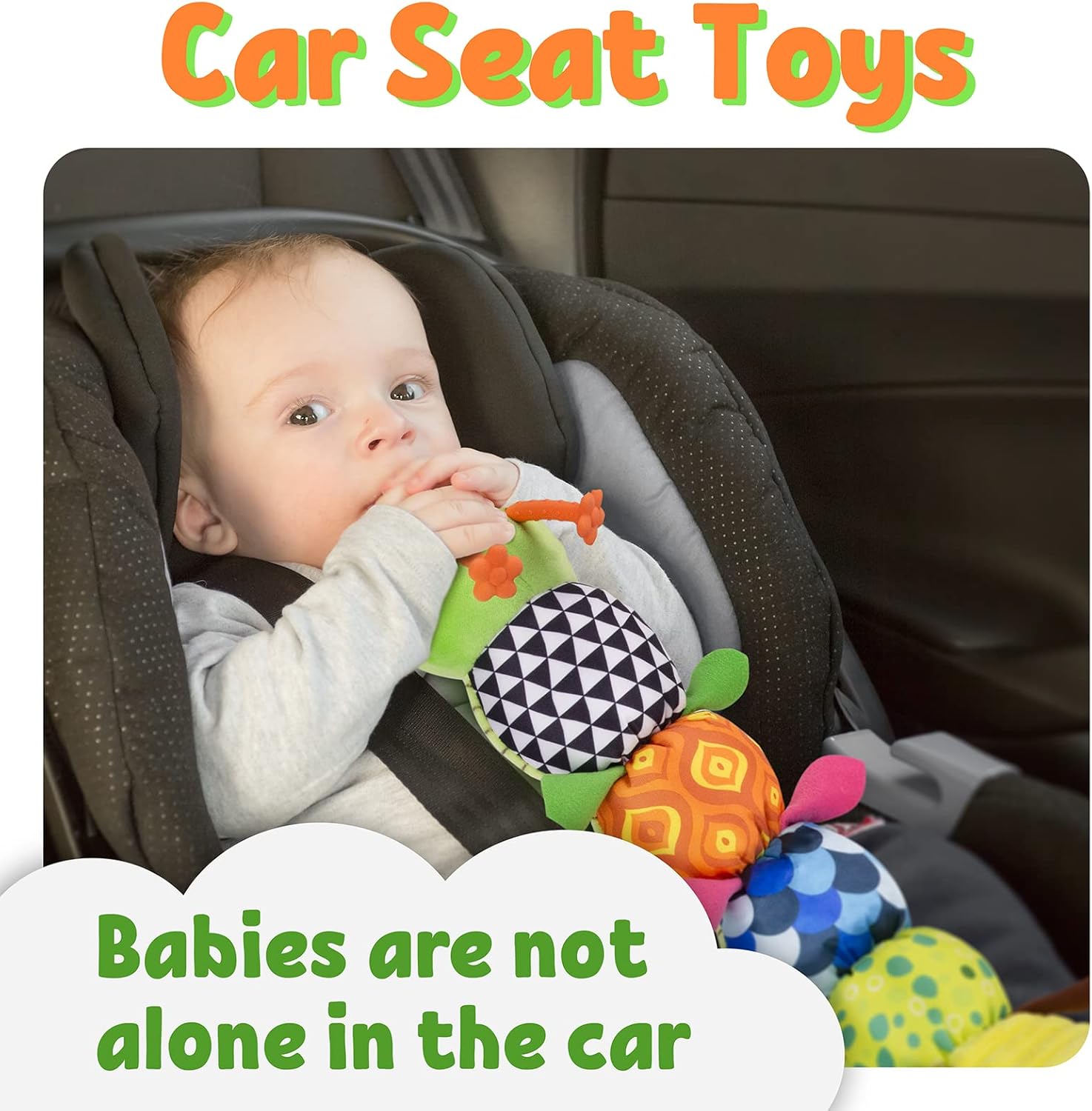 LIGHTDESIRE Baby Toys Musical Caterpillar,Infant Toys Stuffed Animal Toys with Ruler Design and Ring Bell,Baby Teething Toys for Tummy Time Newborn Boys Girls 0 3 6 12 Months(Green) : Toys & Games