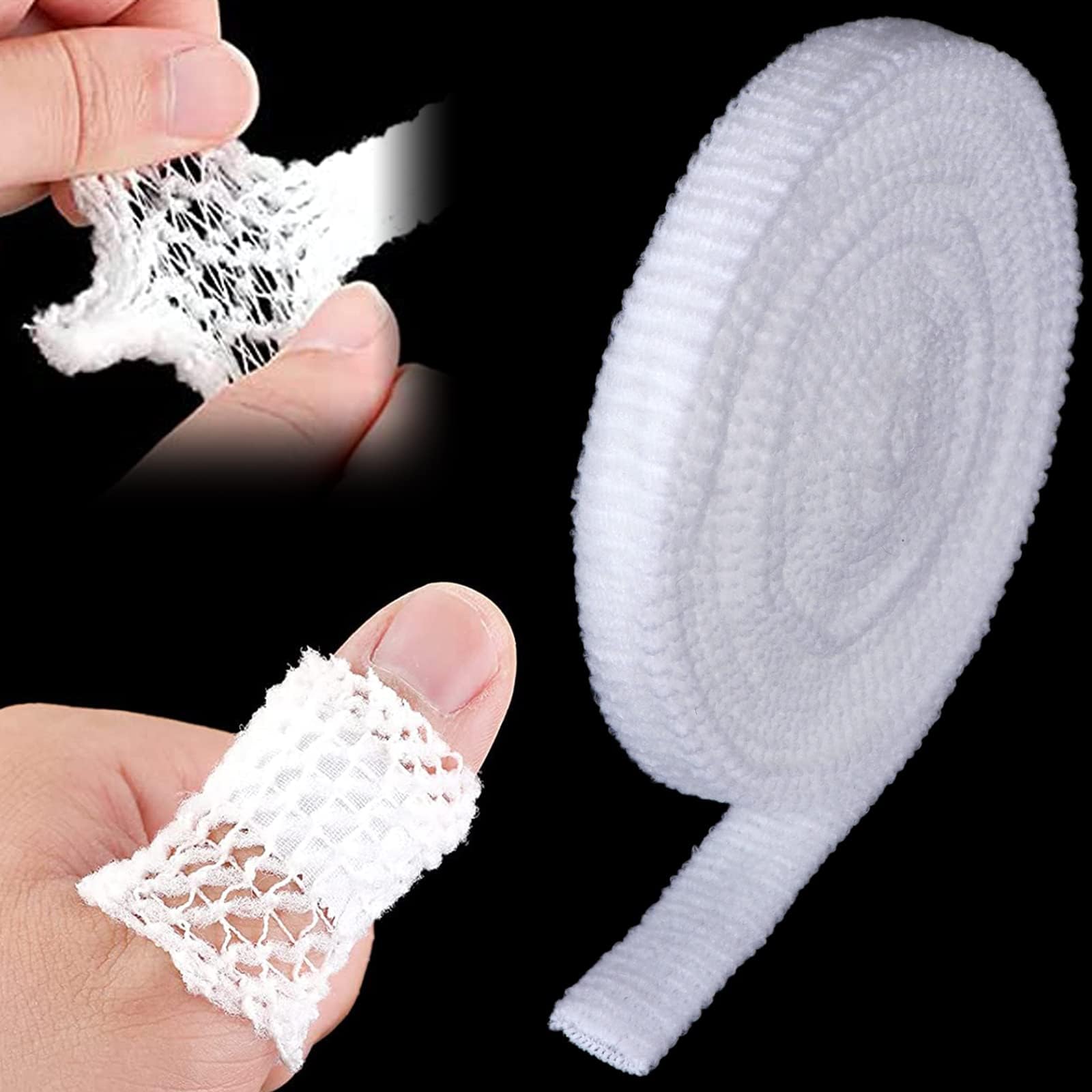 Tubular Bandage Elastic Net Bandages 7M Tubular Gauze Breathable Wound Dressing Wrap Stretch Bandage