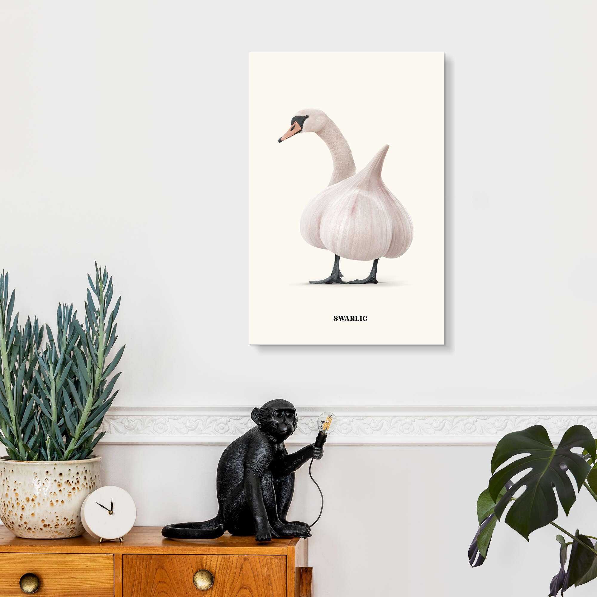 Posterlounge Swarlic Acrylglasbild | 40 x 60 cm von Jonas Loose Beige Wandbilder Wanddeko