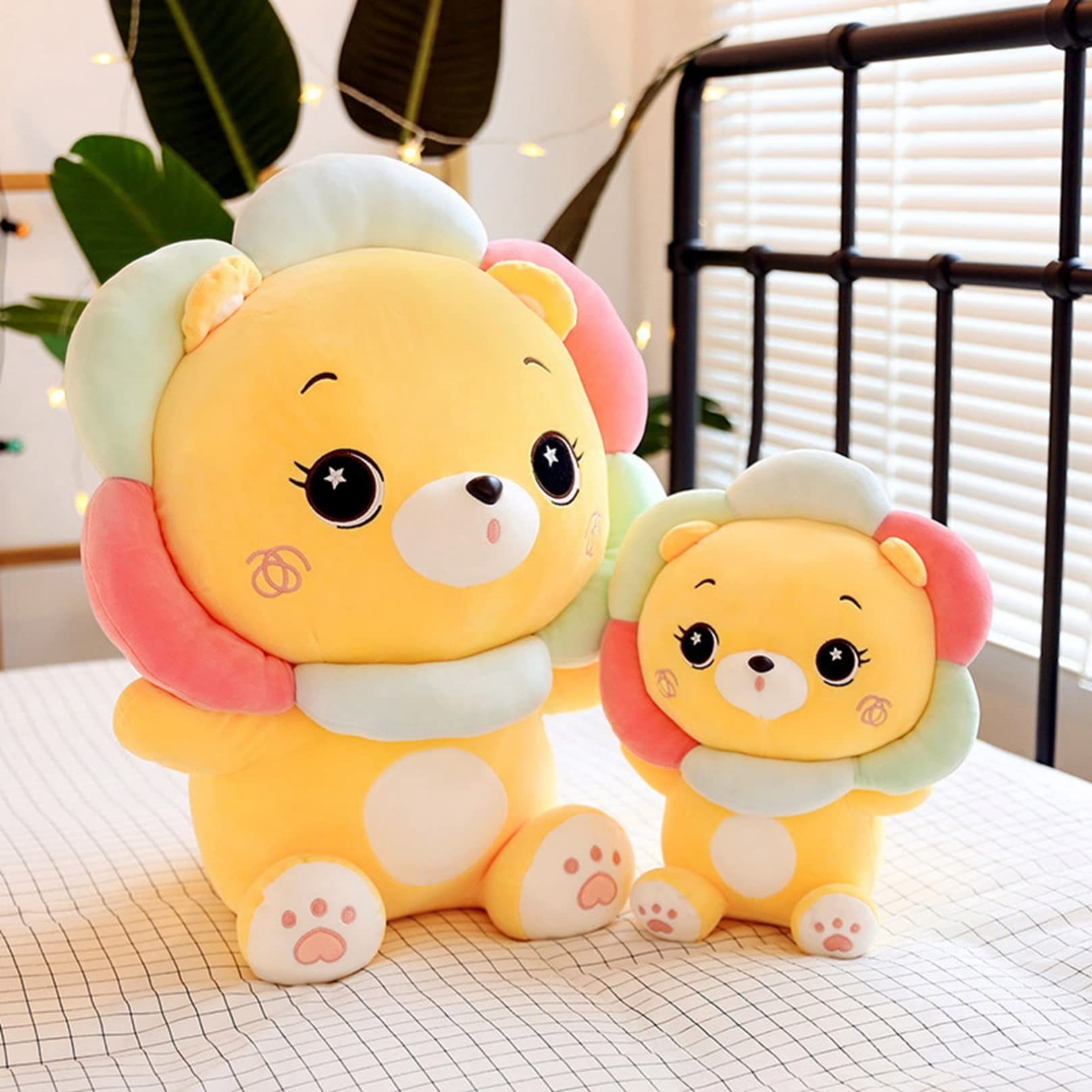 Amazon.co.jp: ライオン ぬいぐるみ 太陽ライオン 縫い包み