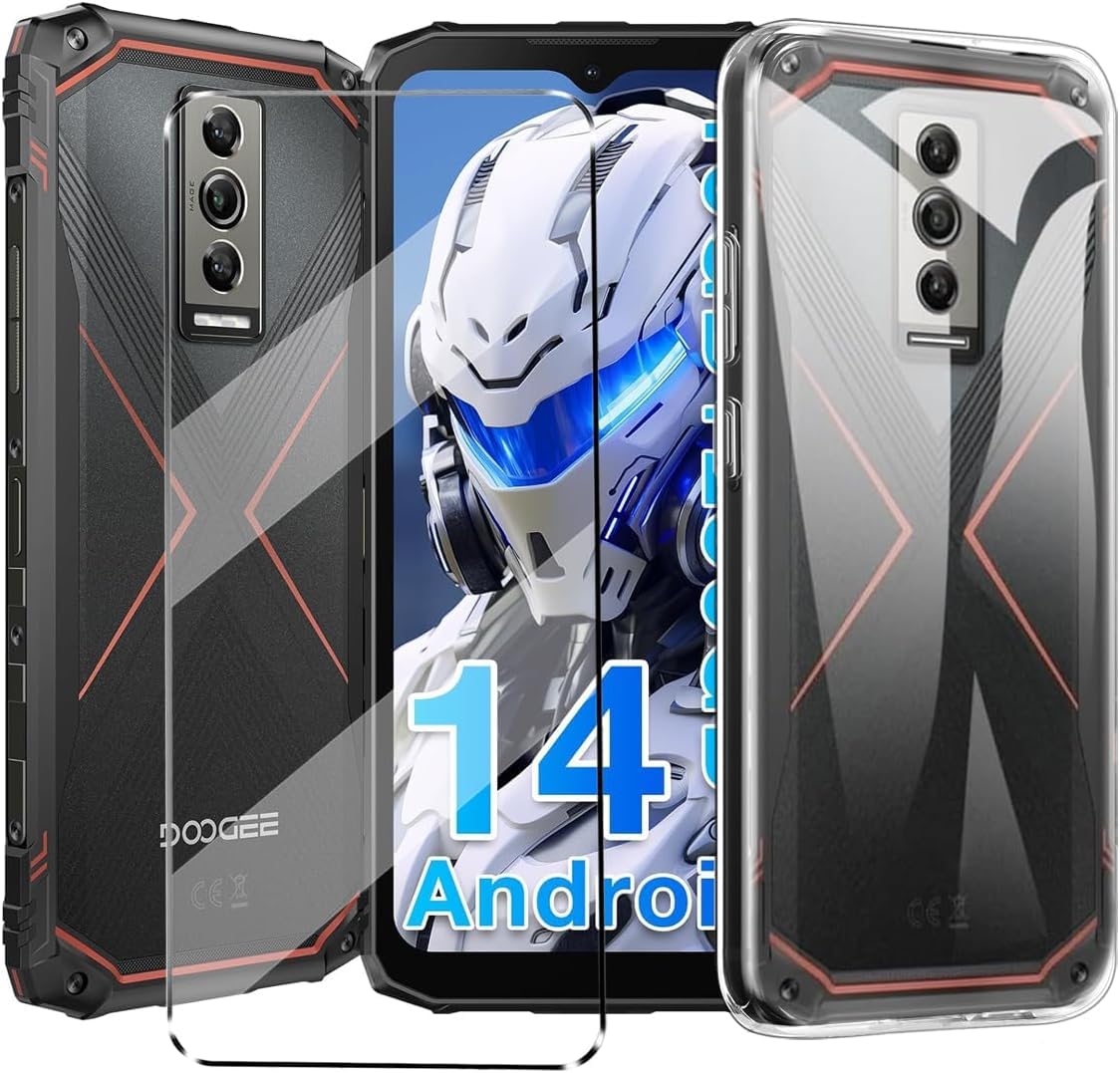 Doogee N55 Coque Verre Trempé HuiYouMY Pour Doogee Blade 10/Pro/Ultra - Protection Complète Portefeuille Doogee Blade 10 - Foto 10