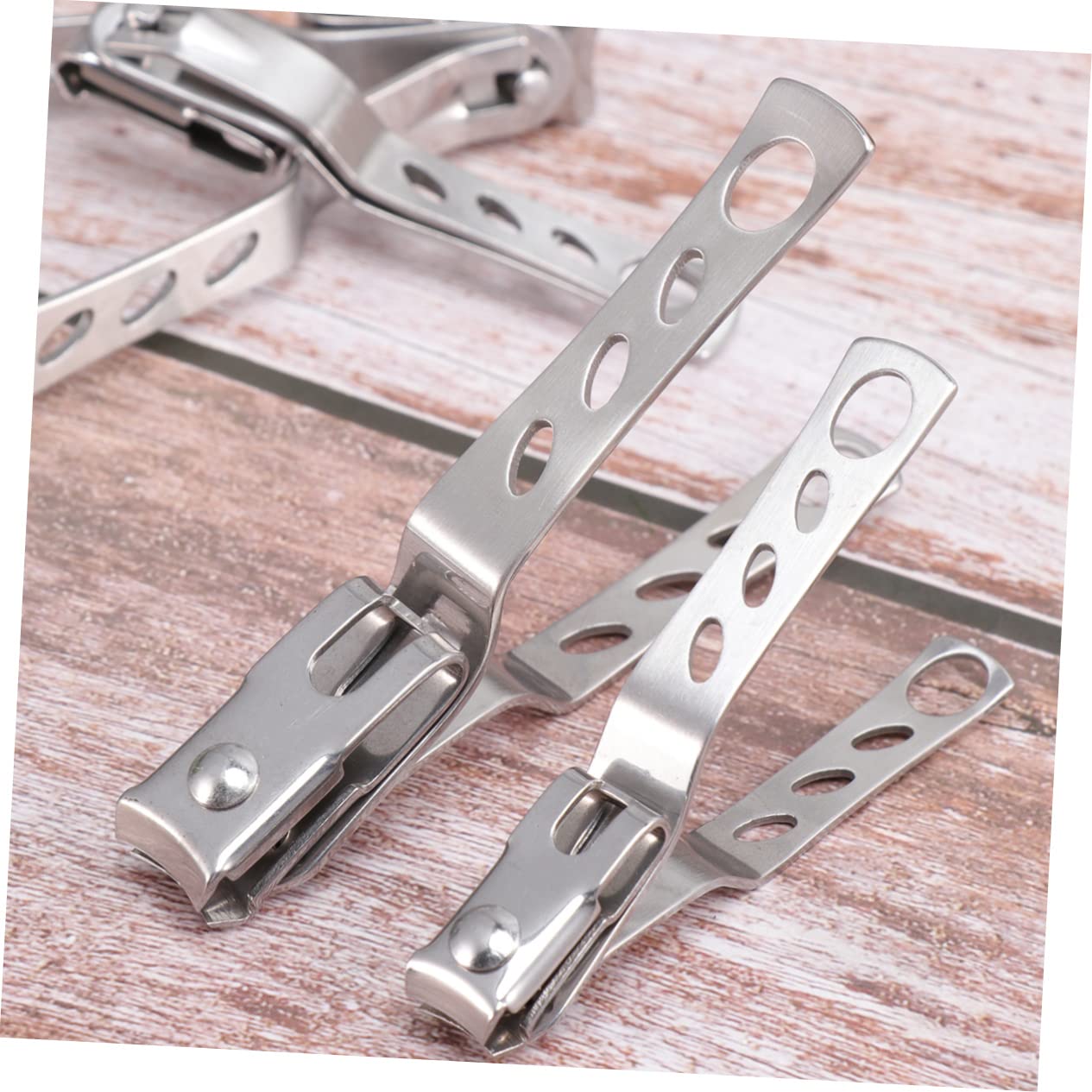 Housoutil 12pezzi Forbicine Per Unghie Inossidabile Manicure e Pedicure Per Unghie e Adatti Per Artificiali Design e