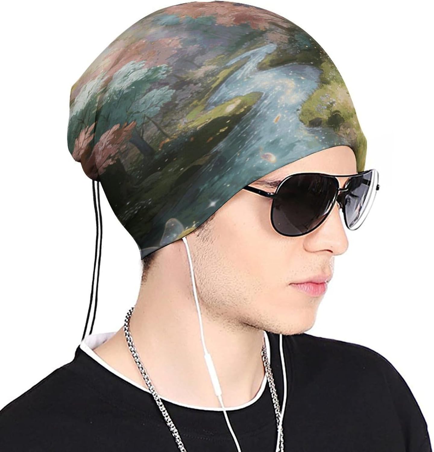 Valley of The Immortals Neck Gaiter Face Mask for Men And Women Breathable Dustproof Face Cover Scarf for Outdoor Sports Sun Protection Bandana for Fishing Hiking