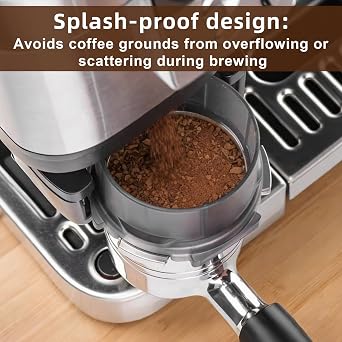 Portafilter Funnel for Ninja Luxe Cafe Premier Series ES601 Anti-Splash