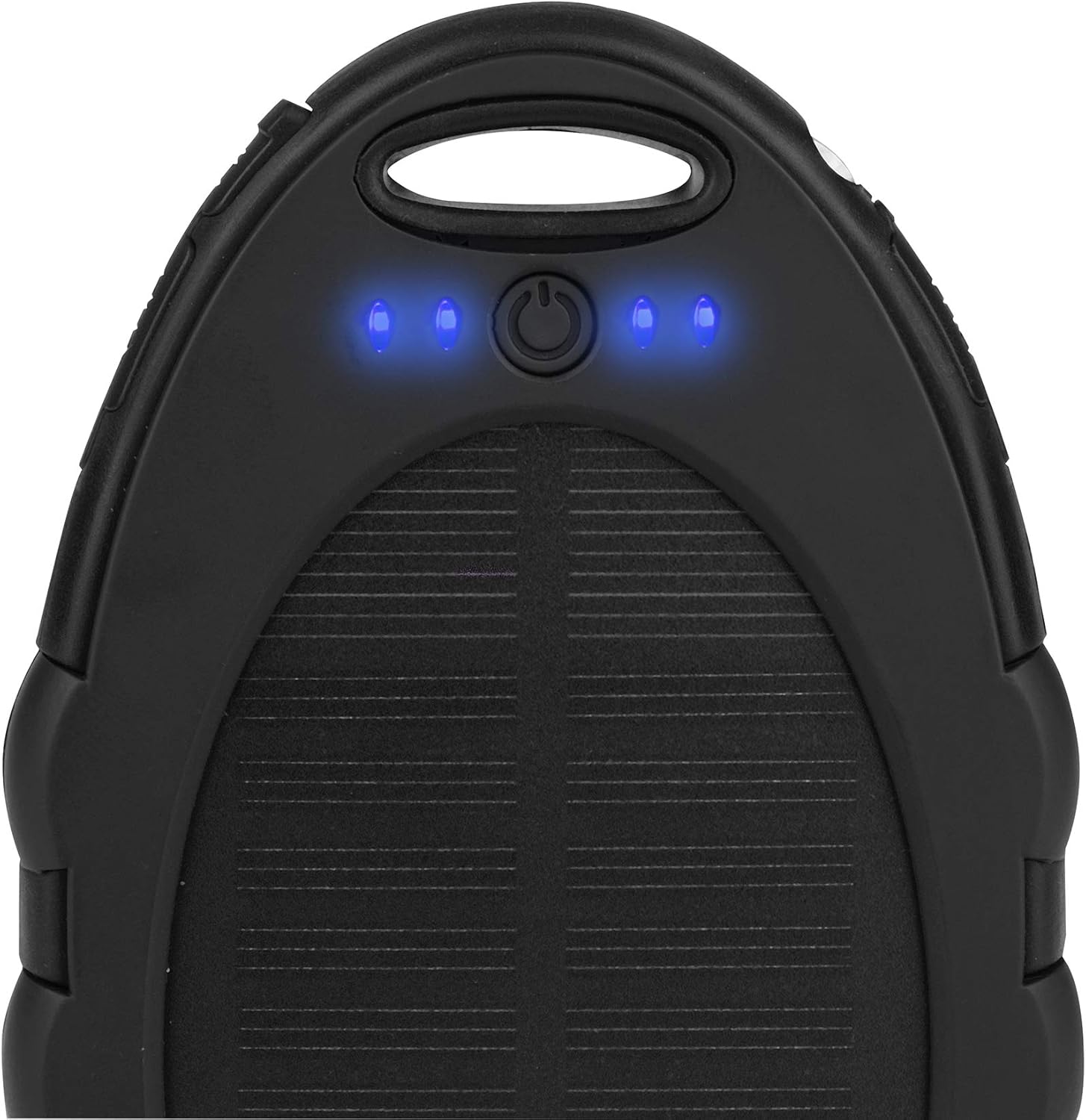 CALIMA Solar Power Bank with blue LED indicators