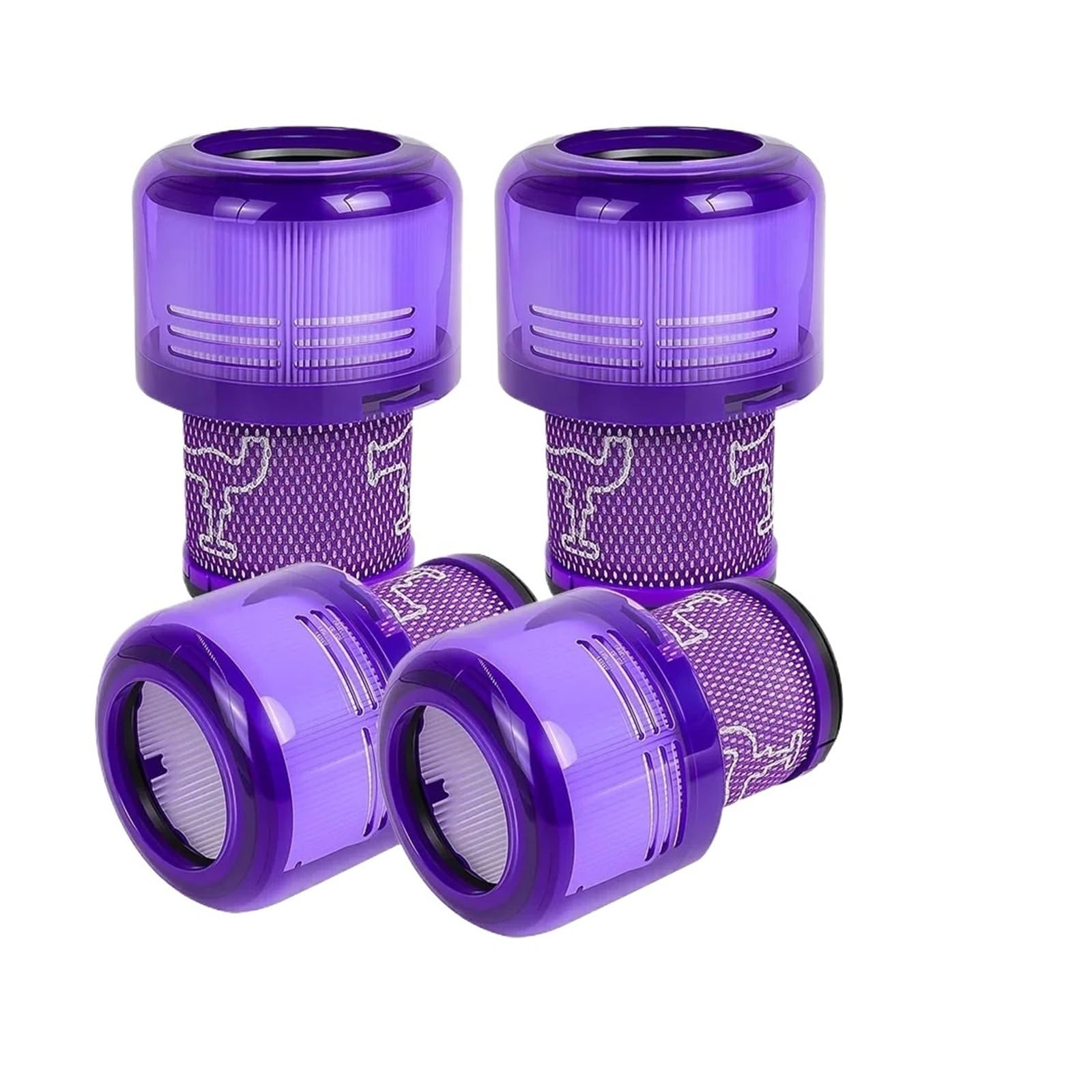 Pieza accesoria for dispositivos de vacío, Compatible con Dyson, V11 V15 Detect, repuesto de limpieza de filtro lavable for aspiradora(4PCS-A)