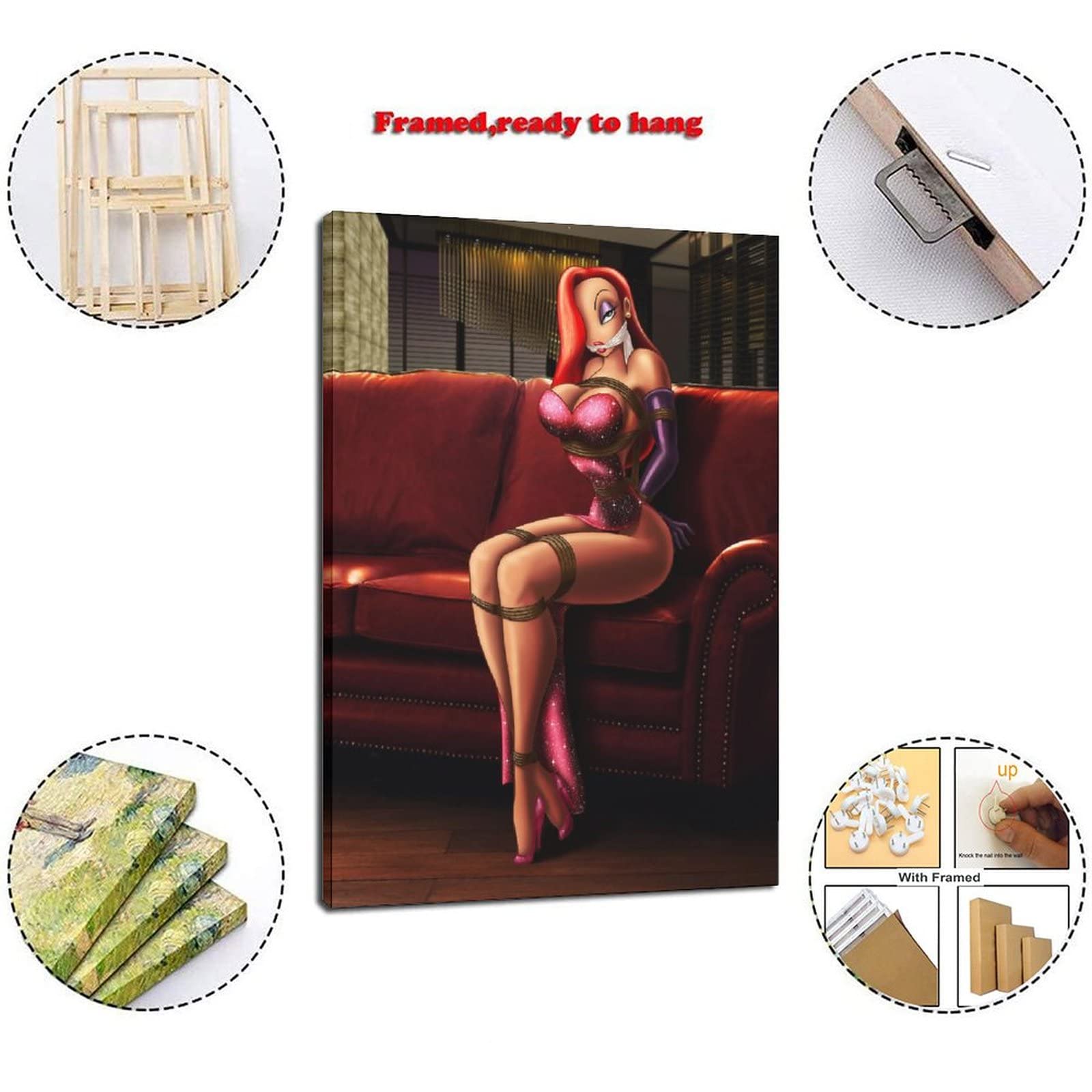 Jessica rabbit gagged