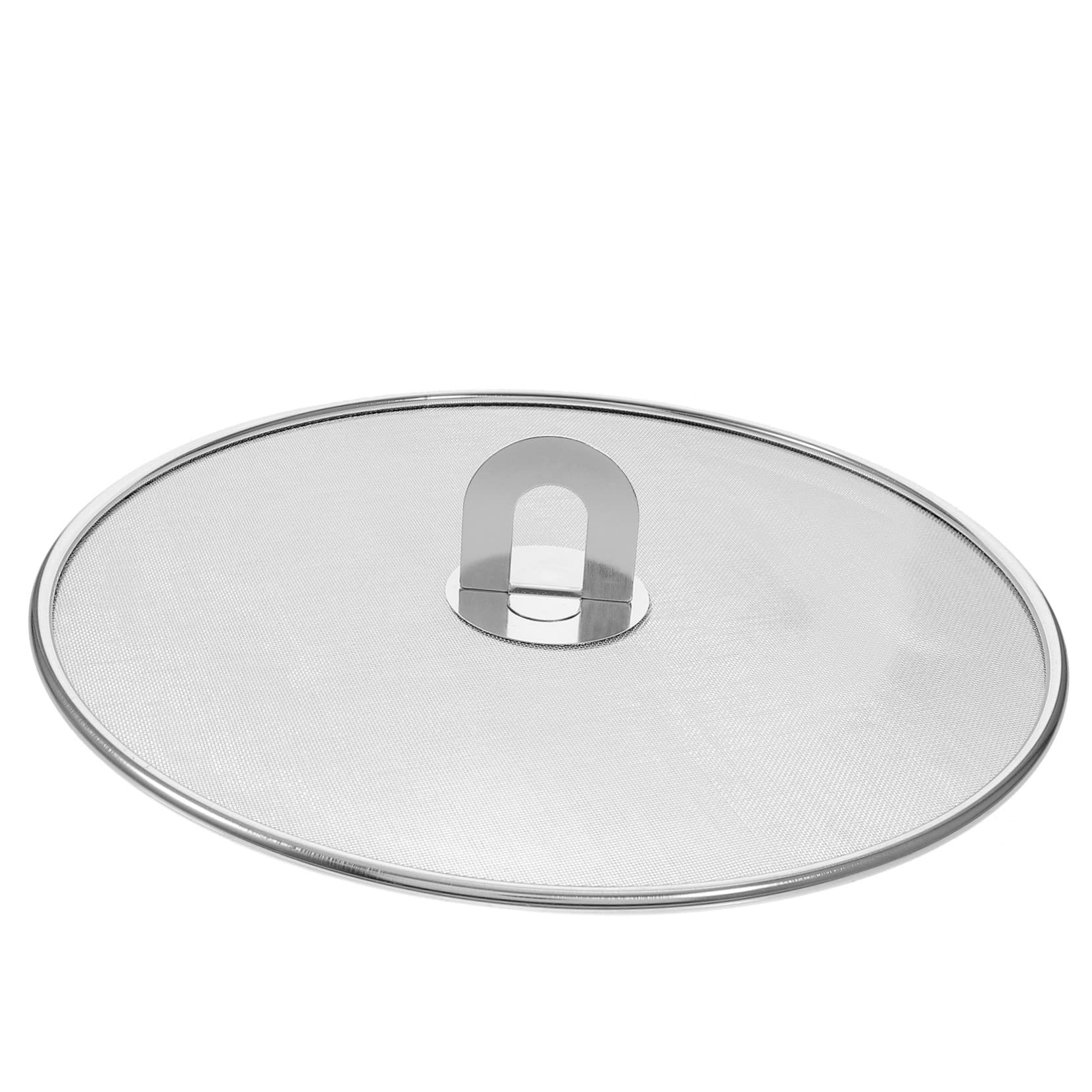 CONGARTENO Kitchen Splatter Screen Stainless Steel Grease Guard Fine Mesh Cooking Tool for Frying Pan Prevent Oil Splash Restaurant