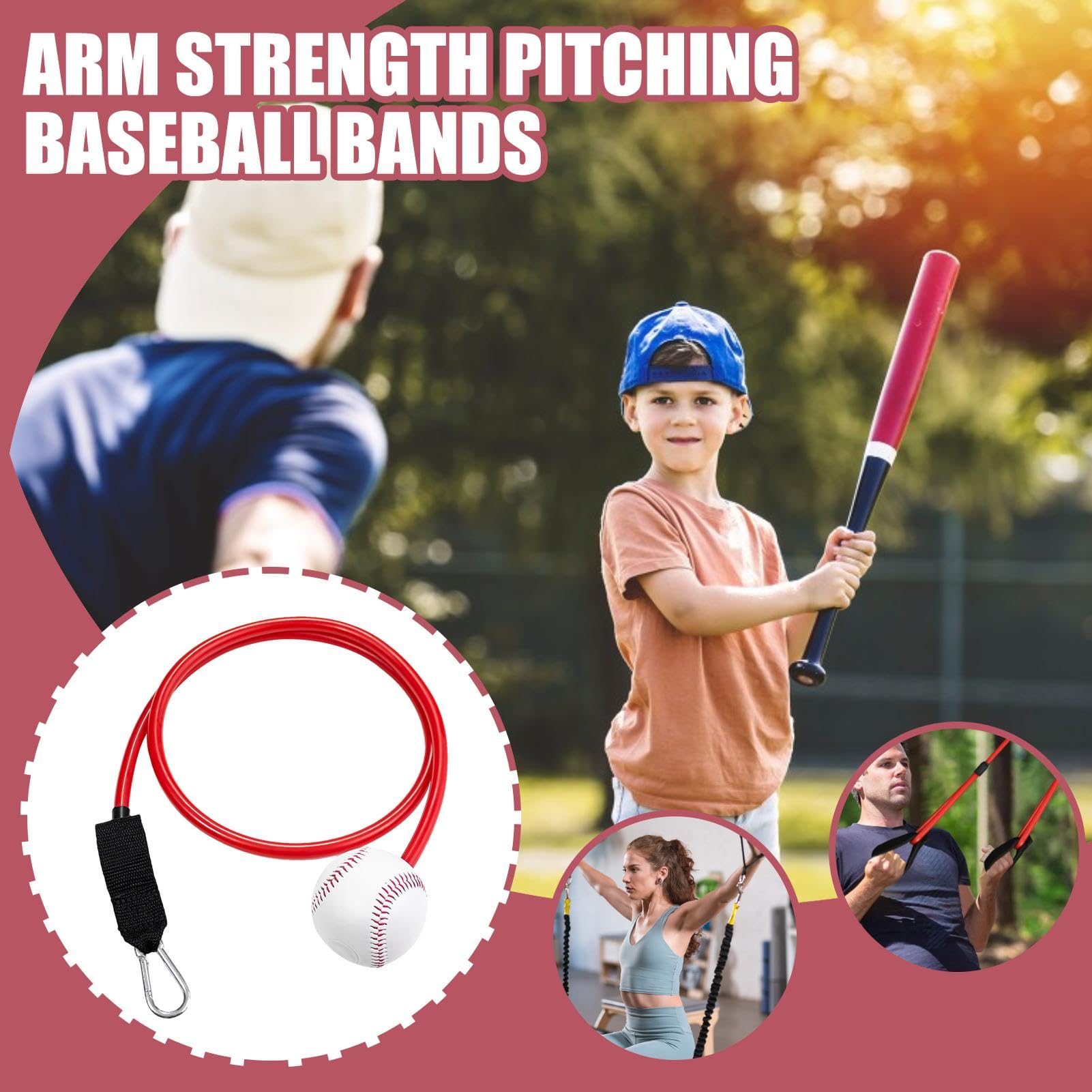 Jaeger Sports Elite J-Bands Fasce Di Allenamento Di Resistenza Al - Foto 14