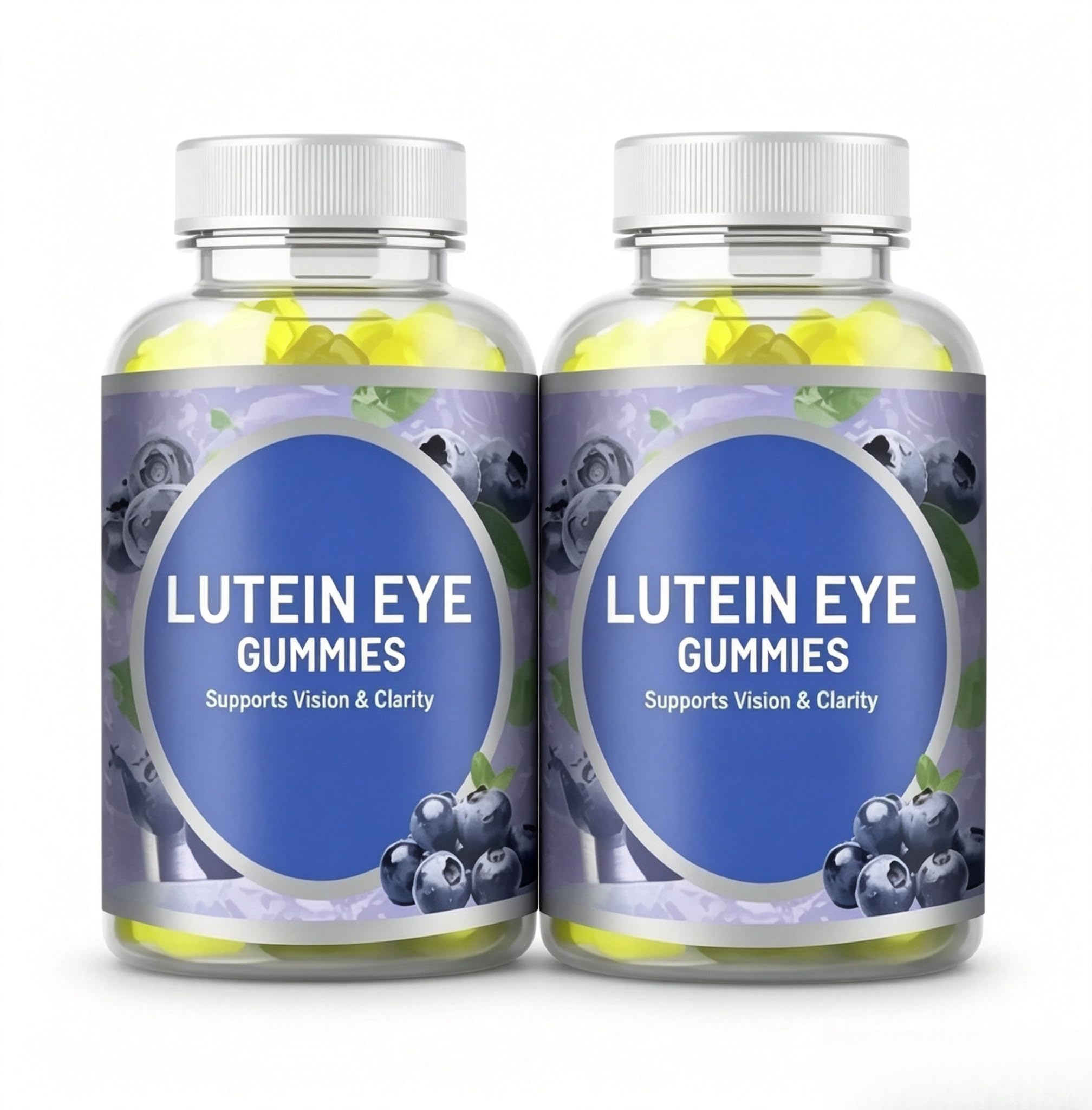 Gomme gommose per occhi alla luteina, promuovono occhi e maculari,2 pz