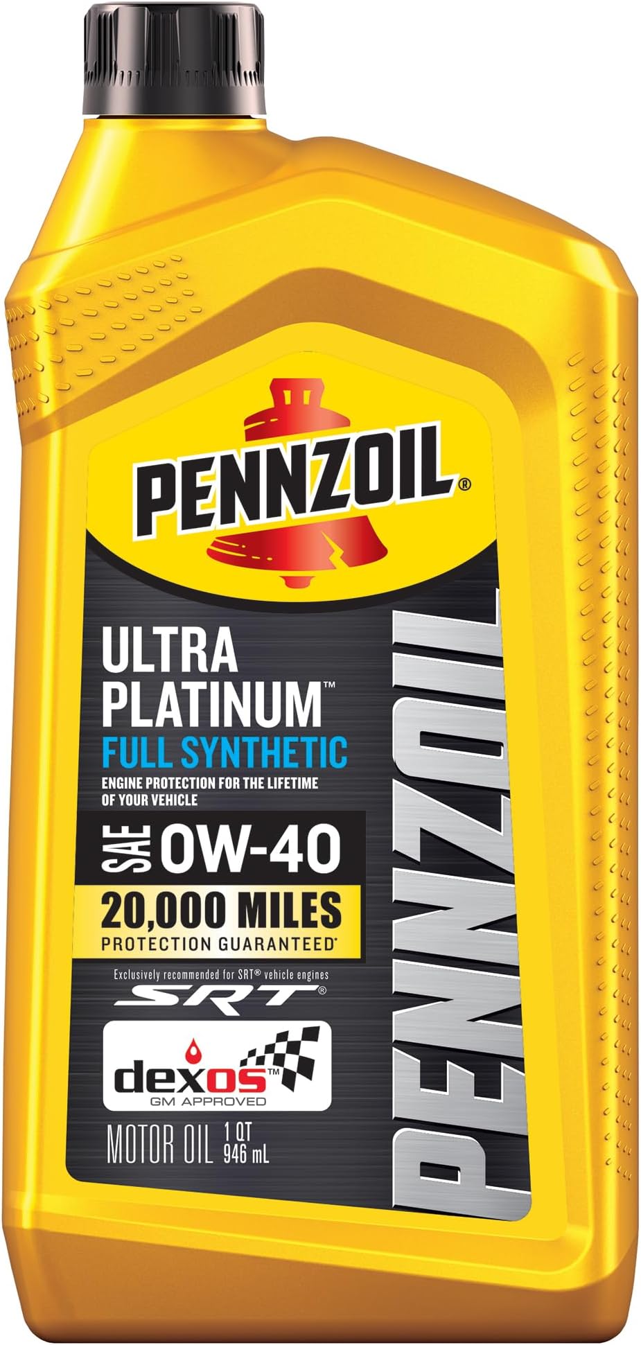 Ultra Platinum Full Synthetic 0W-40 Motor Oil, 1 Quart