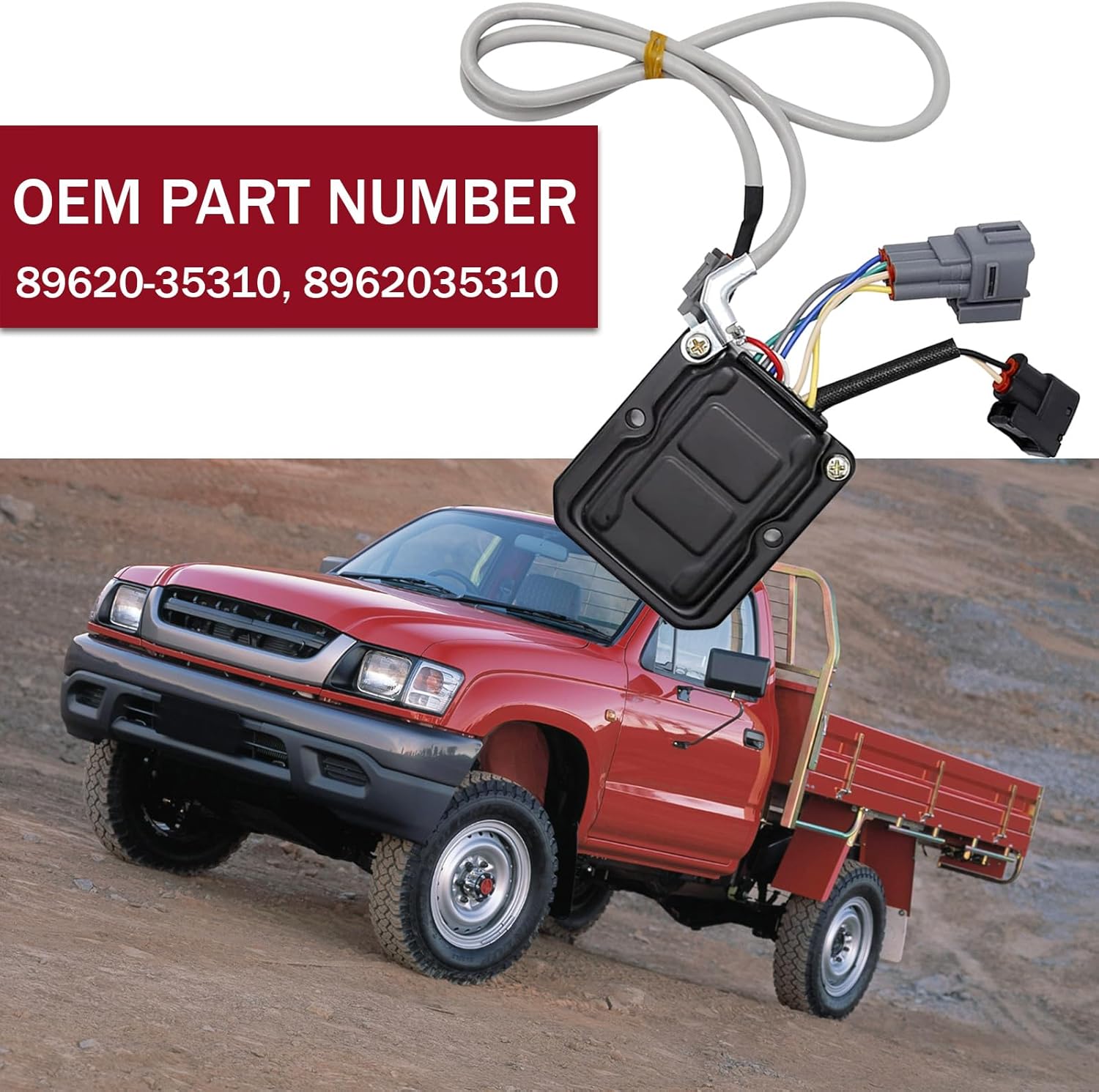 89620-35310 Ignition Control Module for Toyota 4Runner Pickup 1992-1995 22RE 4Cyl 2.4L 8962035310