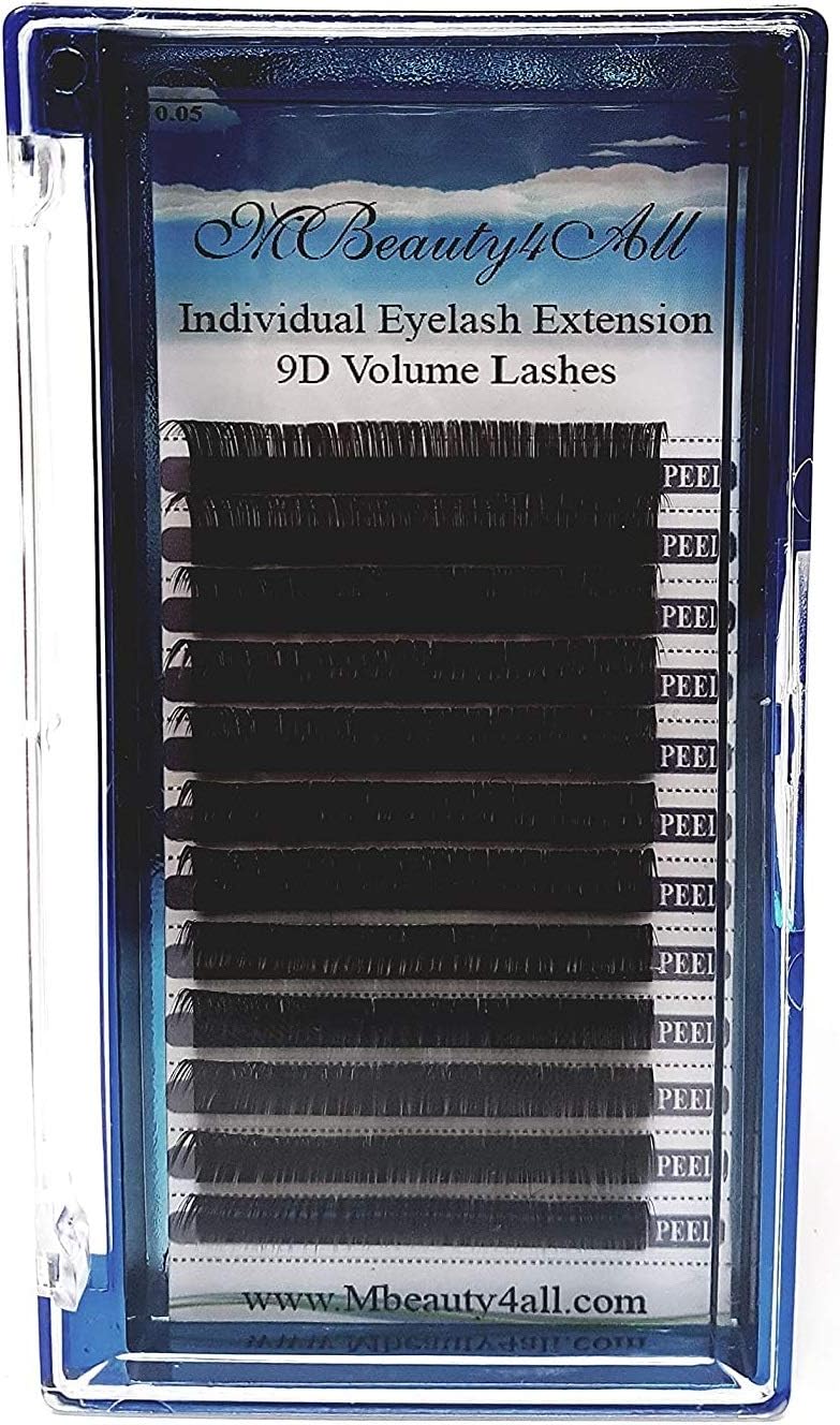 Mbeauty4all 0.05 /D-curl (11mm) Silk XD Volume Lash Semi Permanent Individual Eyelash Extensions