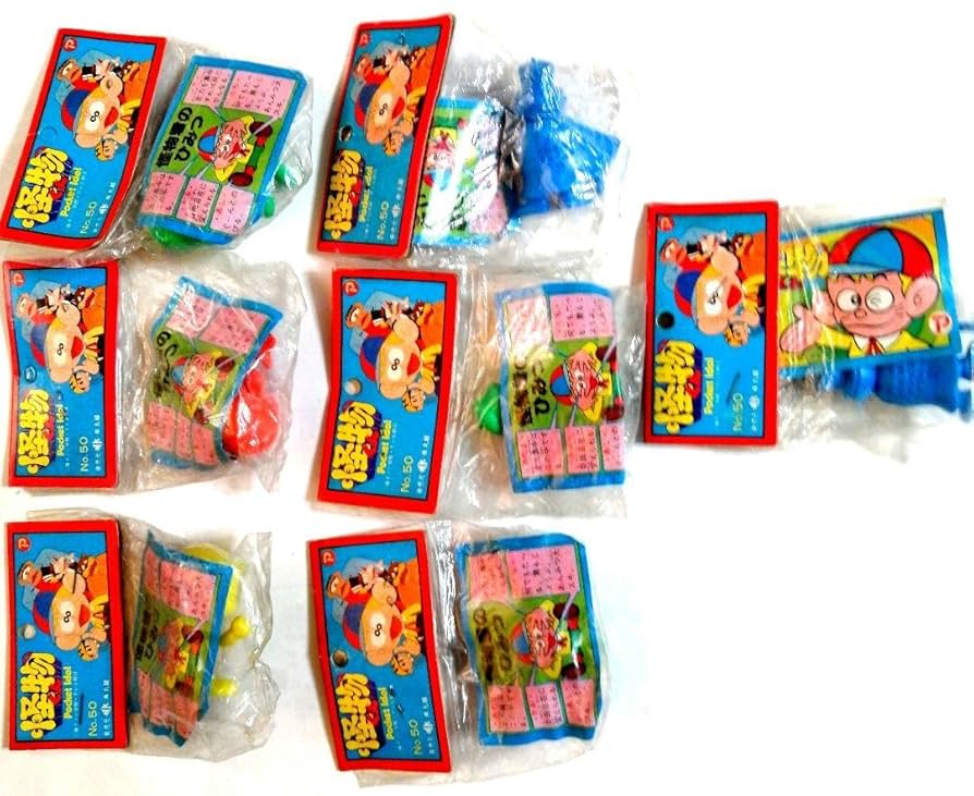 Amazon | 怪物くん消しゴム7点セット | スタンダード消しゴム