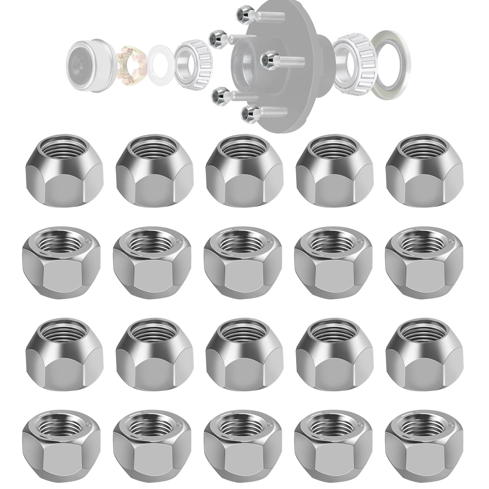 20 PCS 1/2-20