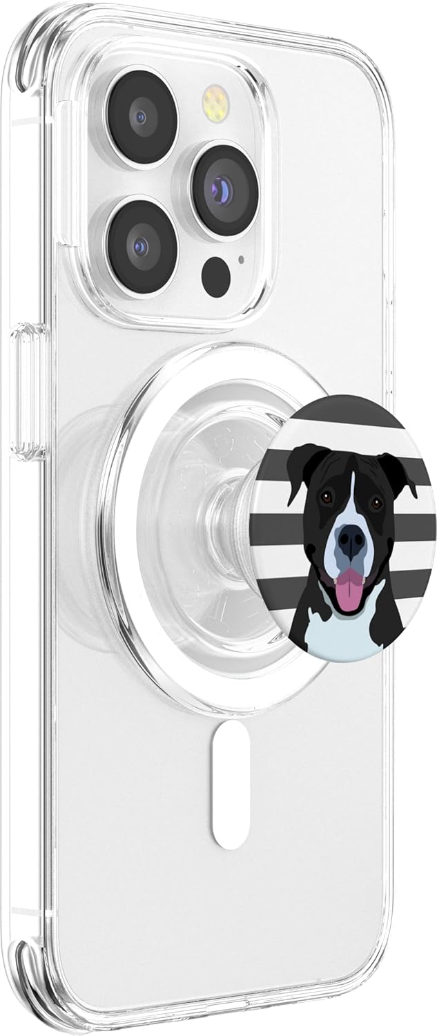Pit Bull Dog Lover Gift PopSockets MagSafe PopGrip for iPhone