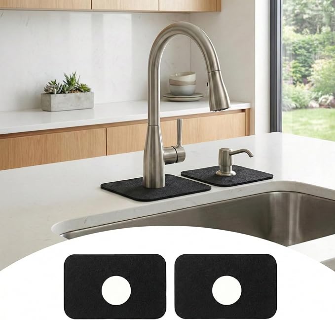 EazziSwitch Small Faucet Mats Review: Compact Splash Guards for Tight Spaces
