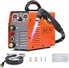 FEIFANKE 230V 50A Plasma Cutter Non Contact Low Frequency IGBT 2T4T Cutting Torch with Blow Back for Cutting Stainless Steel Aluminium and Copper Maximum Cutting Thickness 25mm