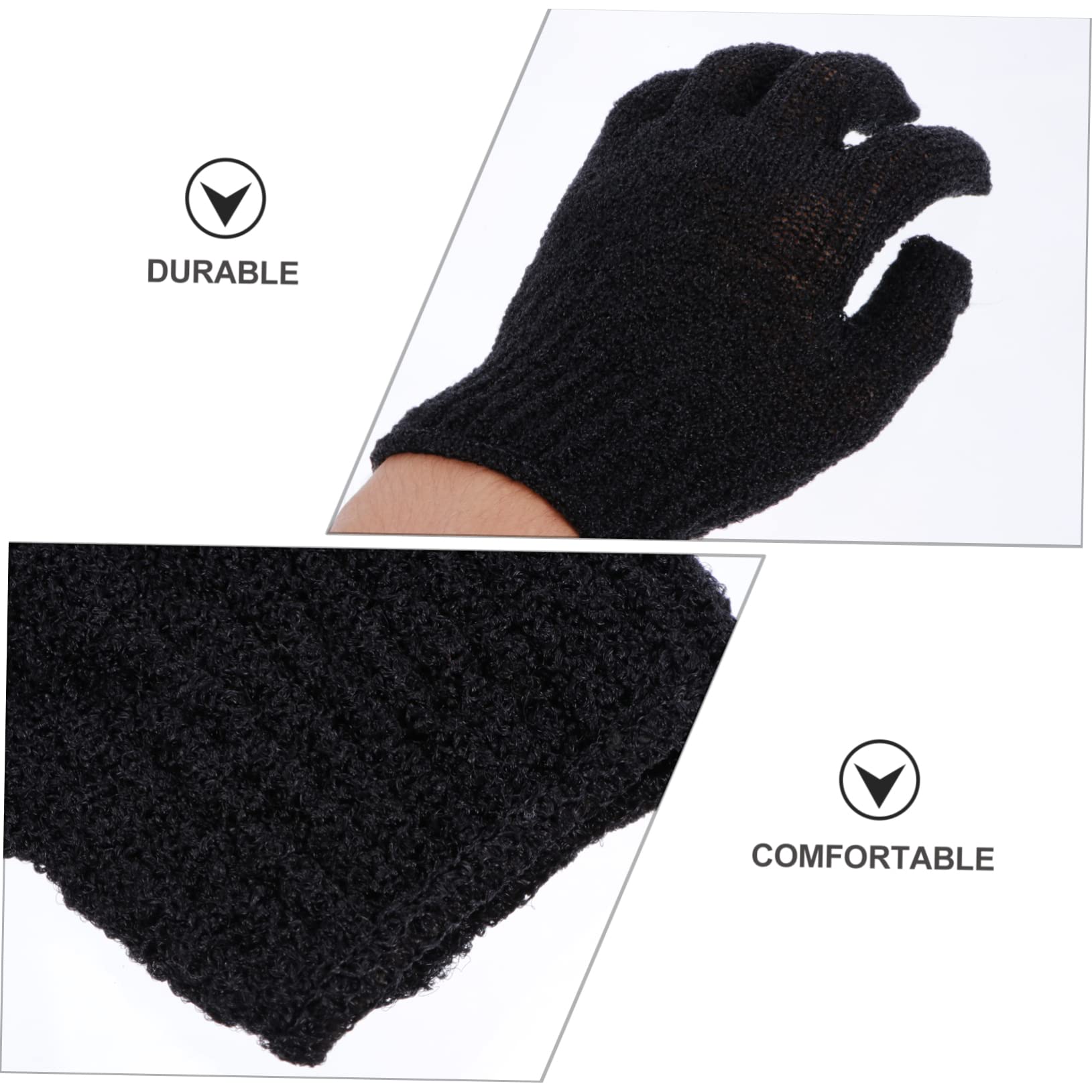 DOITOOL 12paare Pärchen Körperpeeling-handschuhe Tiefenreinigung Für Haut Sanfte Exfoliation Praktische Anwendung Für Spa-erlebnis Zu Hause Aus Weichem