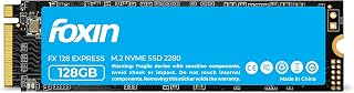 Foxin 128 GB NVMe M.2 SSD | PCIe Gen 3.0 x4 Internal Solid State Drive with 3200MB/s Read, 2700MB/s Write | Micron Chipset, SMI Controller | Ultra-Low Power Consumption | 5-Year Warranty