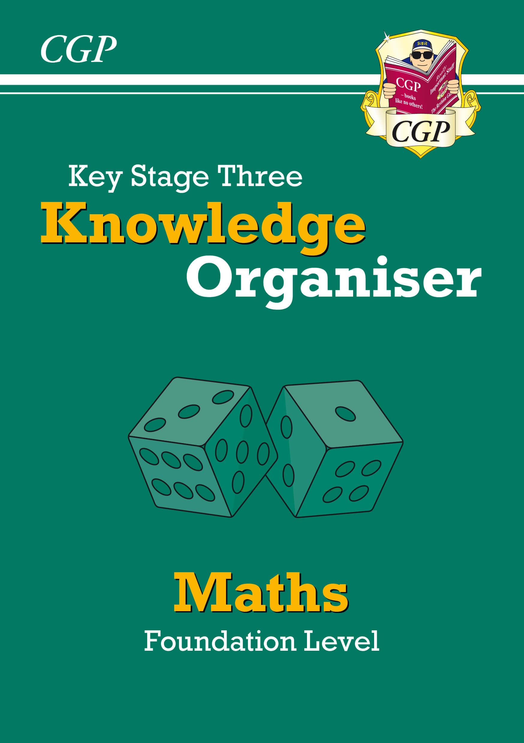 Coordination Group Publications Ltd (CGP) New KS3 Maths Knowledge Organiser - Foundation Paperback – Big Book, 6 January 2022