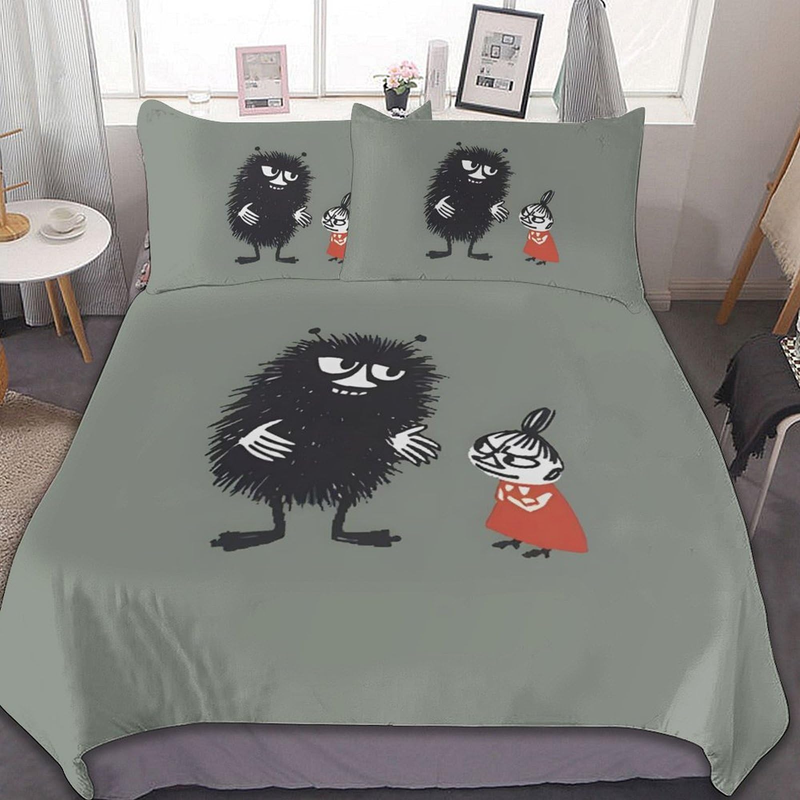 Amazon｜ムーミン スティンキー リトルミイ 布団カバー 3点セット