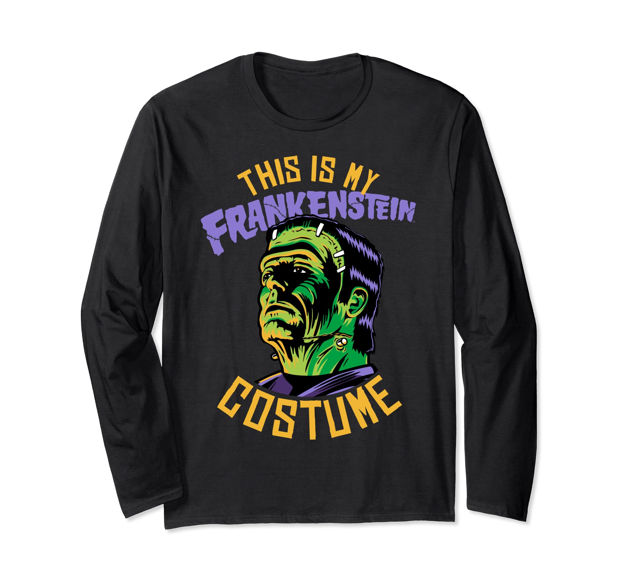 Universal Monsters This Is My Frankenstein Costume Maglia a Manica