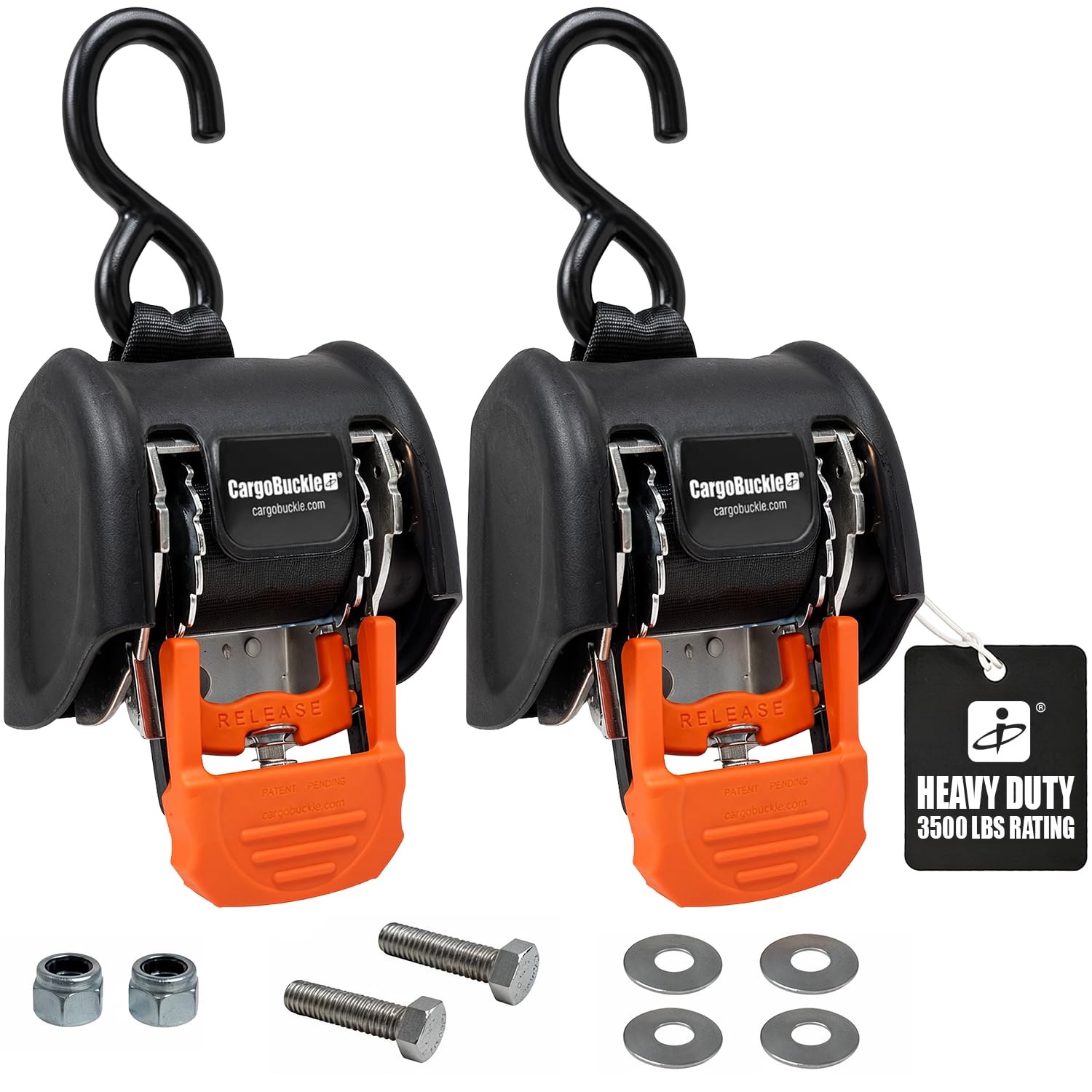CargoBuckle G3 Bolt On Ratchet Straps