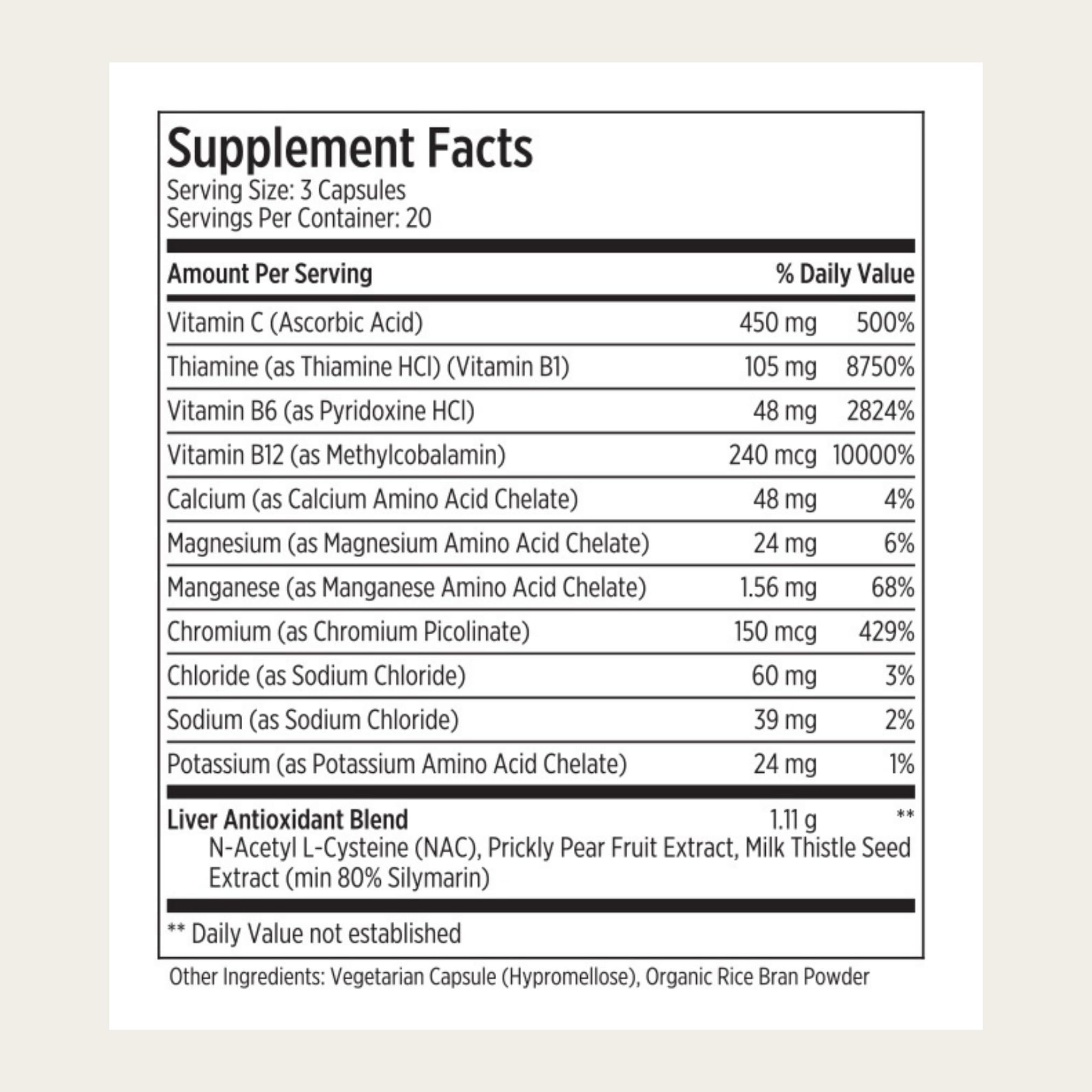 LES Labs DeToxx Recovery & Liver Support Supplement, 60 Capsules — Amazon image 5