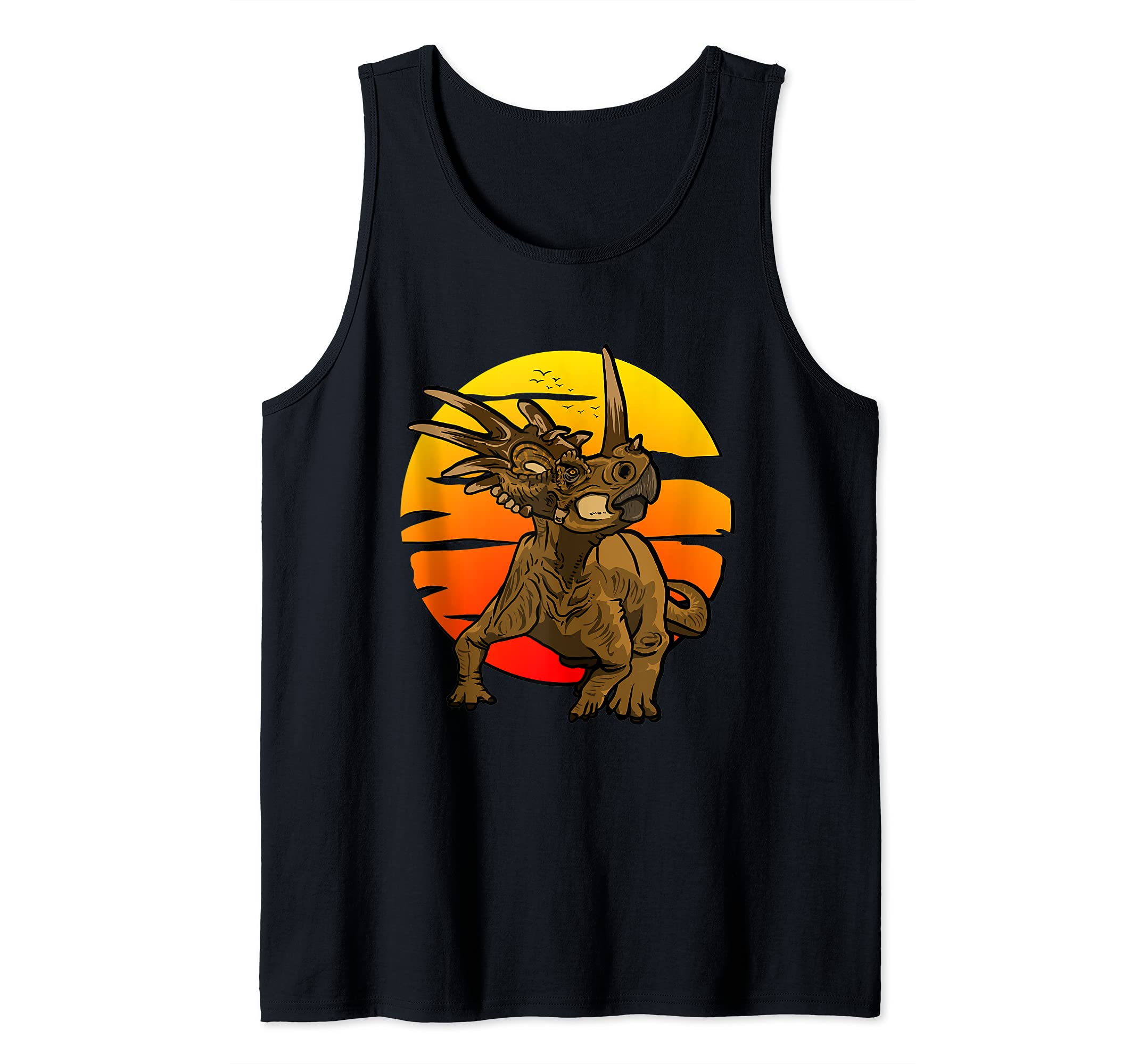 Big nice Triceratops Dinosaurs for big Dinosaurs Lovers Tank Top