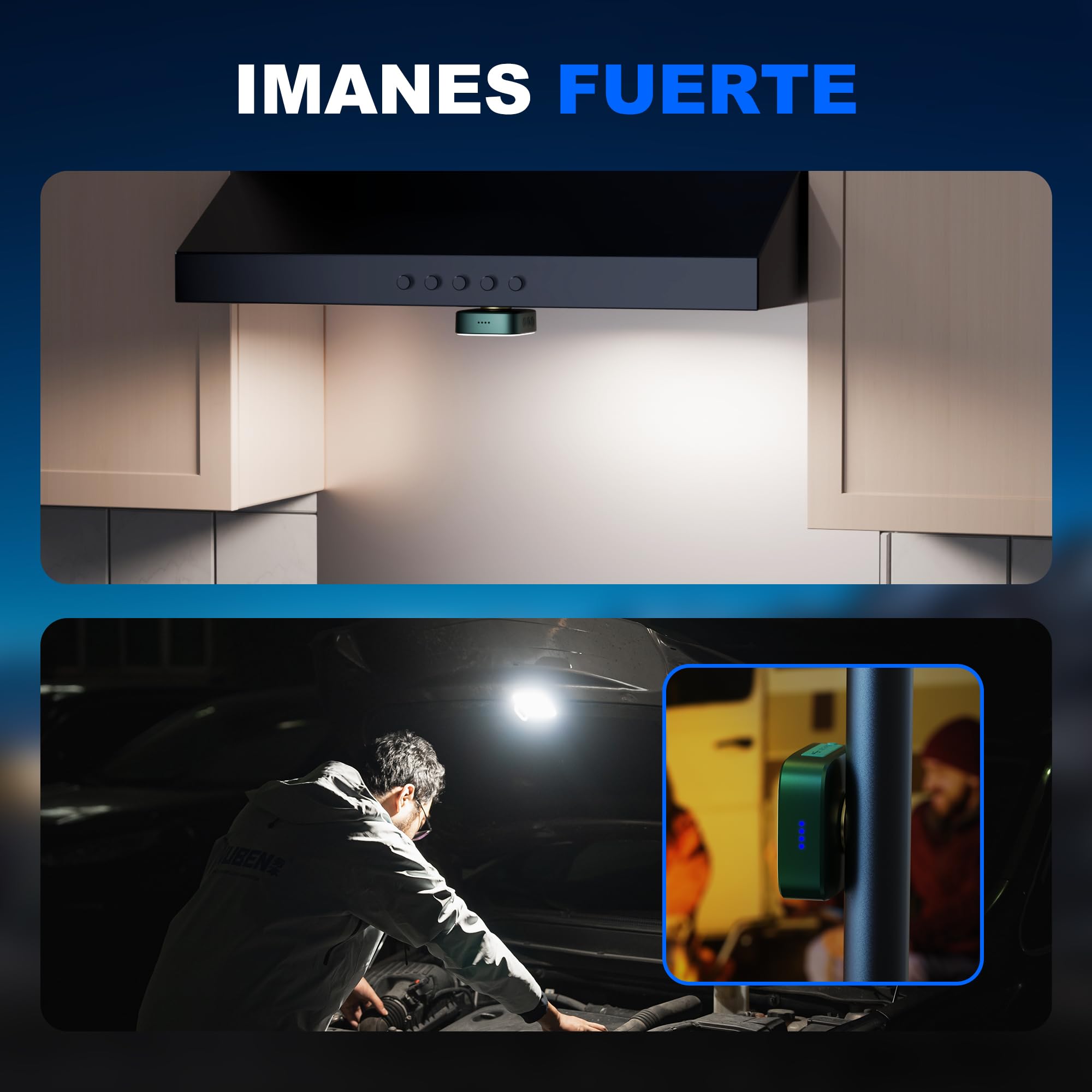 WUBEN F5 Lámpara Camping, Lámpara Camping LED Recargable, Linterna tienda Portátil, 3 modos de luz, IP64 resistente al agua, 500 lúmenes, para acampar, leer, tienda de campaña, senderismo, emergencia
