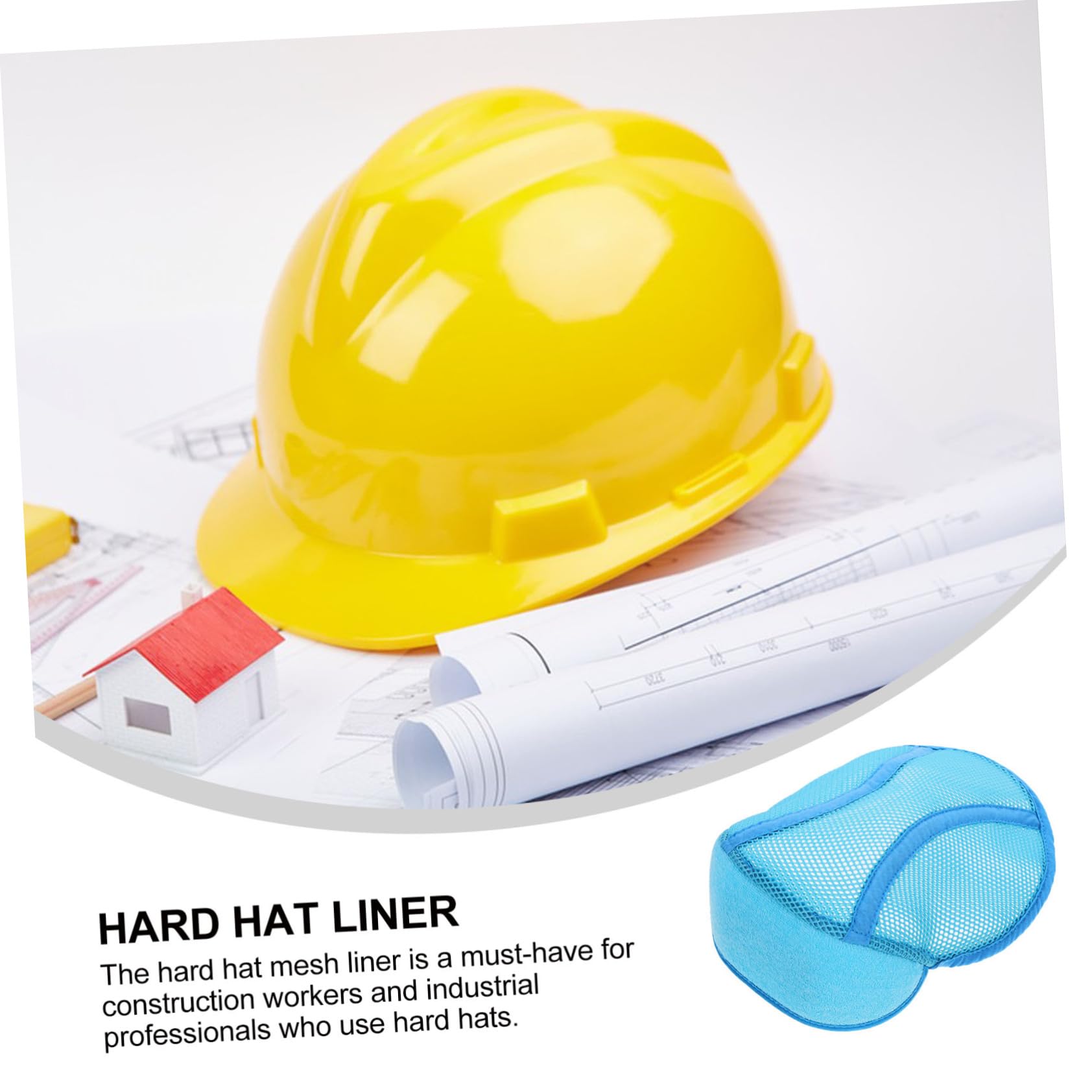 PartyKindom 5stücke Hard Hat Liner Atmungsaktives Schweißband Für Sicherheitshelme Schutzpolsterung Für Bauarbeiten Einsetzbar