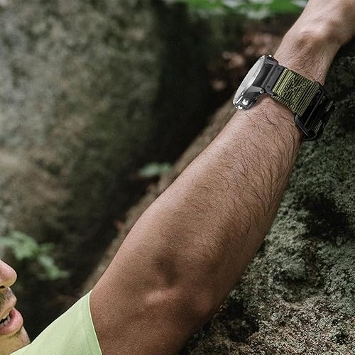 Miniatura 5 de Bandkids Bandas de nailon para Garmin Fenix 6Fenix 7Fenix 0.206 in, trenzadas militares, solo Loop, diseñadas para Fenix 5 Plus, Fenix 6 Pro,