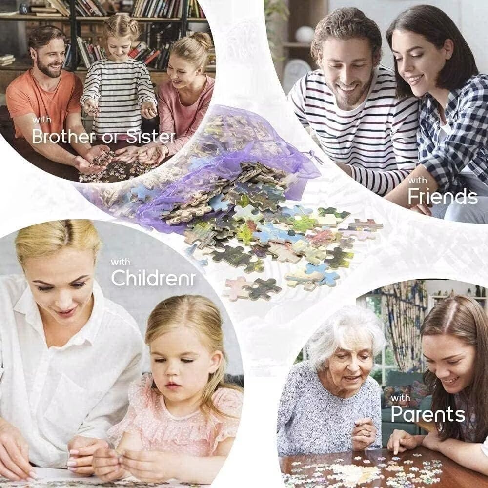 Puzzle 2000 Piezas Adultos Paisaje Puzzle Imposible Rompecabezas Pieza De Madera Jigsaw Un Rompecabezas Desafiante, Uegos Rompecabezas para Toda La Famili Regalo Hombres Mujeres 70.5X99.5cm H-78