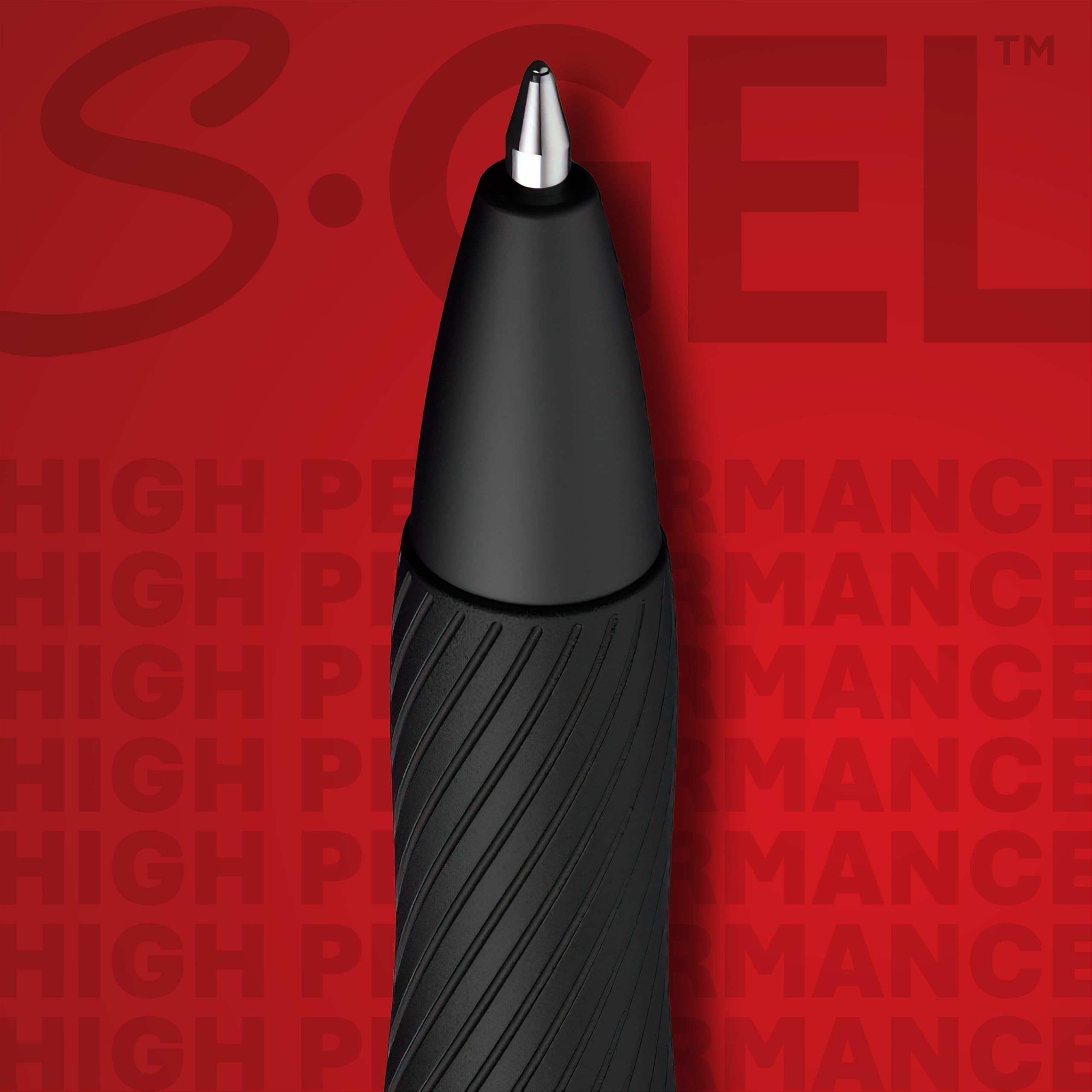 Sharpie 36 penne S-gel, punta media (0,7 mm), inchiostro gel blu, per scrivere, prendere appunti, forniture per ufficio, senza sbavature, senza sbavature