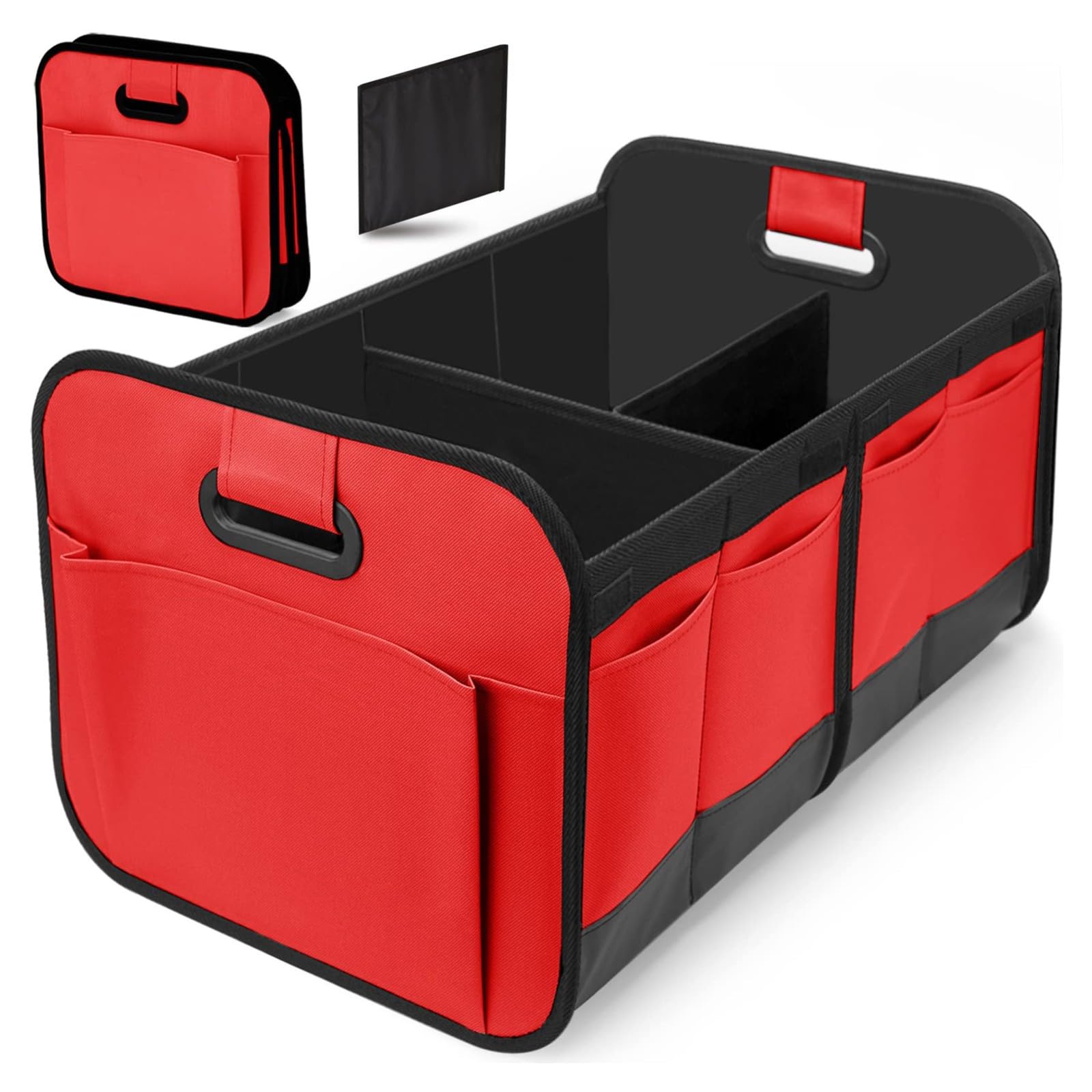 Genérico Organizador de Maletero para Escalade V ESV 2020,Organizador de Almacenamiento Plegable, Oxford 600D, Ahorra Espacio, Accesorio Plegable Multicompartimento para Automóvil, Reforzado