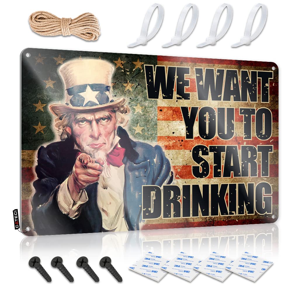 We Want You To Start Drinking Cool Wall Art Statue | Stunning Private Decorative Wall Art(30X40CM)