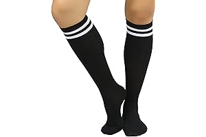 Striped Knee High Socks: A Fashionable Fusion of Comfort and Style