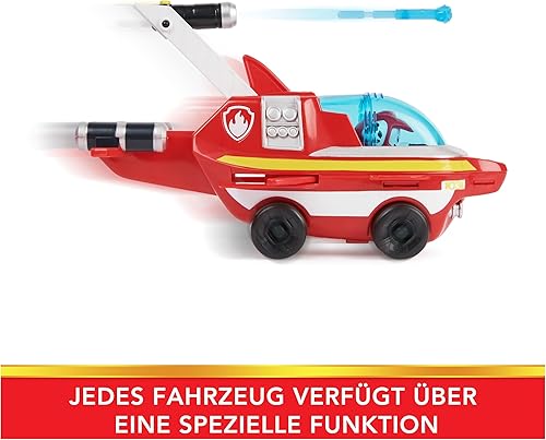 Miniatura 5 de Paw Patrol Aqua Pups Marshall - Vehículo de delfín transformable con figura de acción coleccionable, juguetes para niños a partir de 3 años