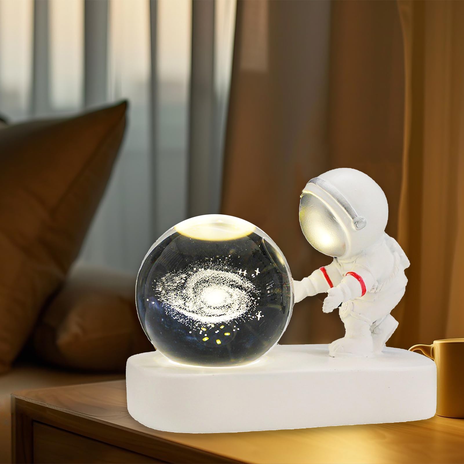 Amazon.co.jp : Teahutty 宇宙飛行士ナイトライト、3D 宇宙飛行士