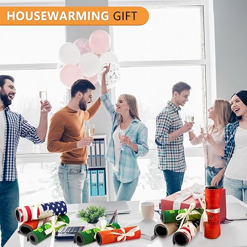 Miniatura 2 de Timgle 12 tapetes intercambiables para puerta de bienvenida de temporada, divertidos, antideslizantes, tapetes decorativos para puerta delantera,