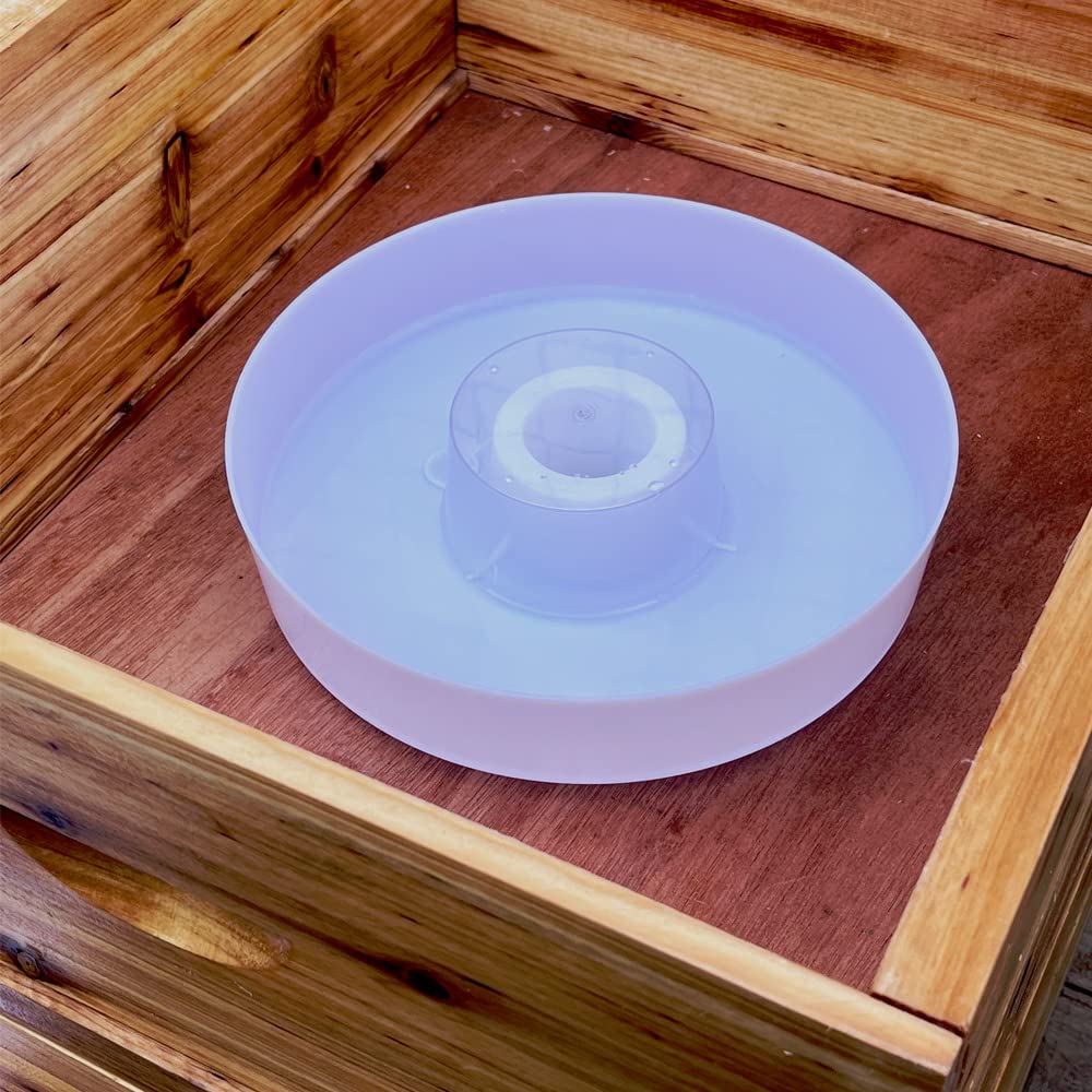 4 mangiatoie bianche per alveare in plastica per alveari per alveari attrezzature di alimentazione