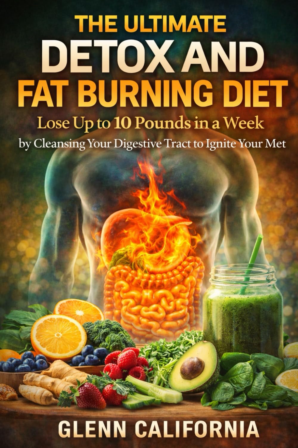 The Ultimate Detox and Fat Burning Diet: Lose Up To 10 Pounds in a Week By Cleansing Your Digestive Tract to Ignite Your Metabolism