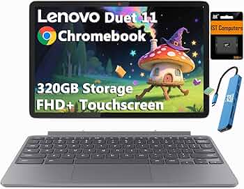 Chromebook本体 Lenovo duet chromebook Amazon.com: Lenovo Chromebook Duet 11 2-in-1 Tablet Laptop w