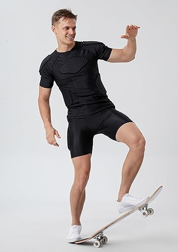 Miniatura 2 de Pantalones cortos acolchados de protección para la cadera, los glúteos, los pantalones cortos con protección contra el coxis