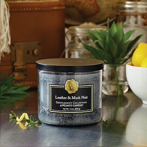 Miniatura 10 de Village Candle Cuenco mediano con tabaco especiado y miel, 14 onzas, naranja, 1 unidad