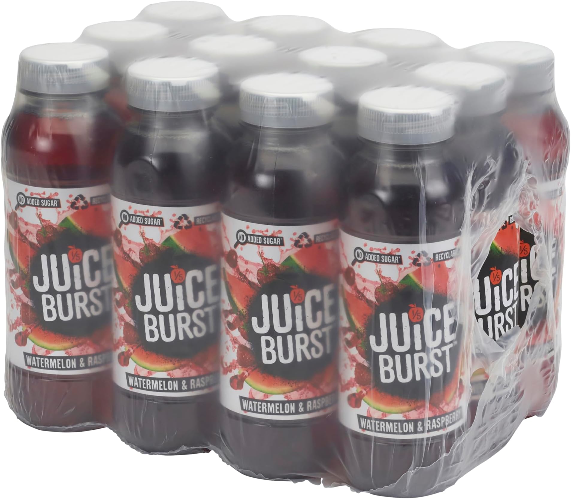 JUICEBURST Watermelon & Raspberry 12x330ml