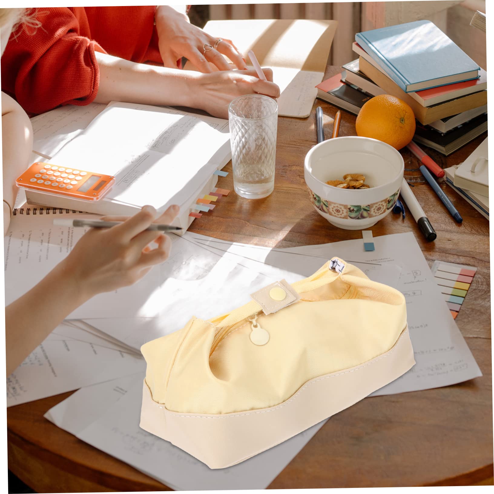 STOBOK 5pezzi Organizzatore Astuccio Portatile Capacità Per e Cosmetici Multifunzionale e Facile Per Scuola e